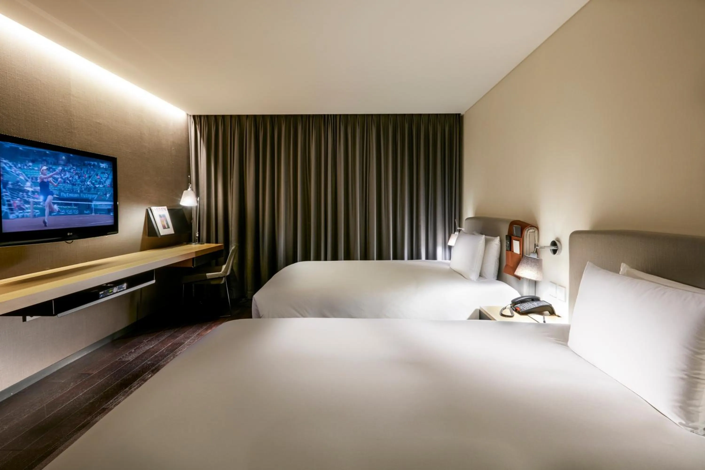 Bed in Maison Glad Jeju