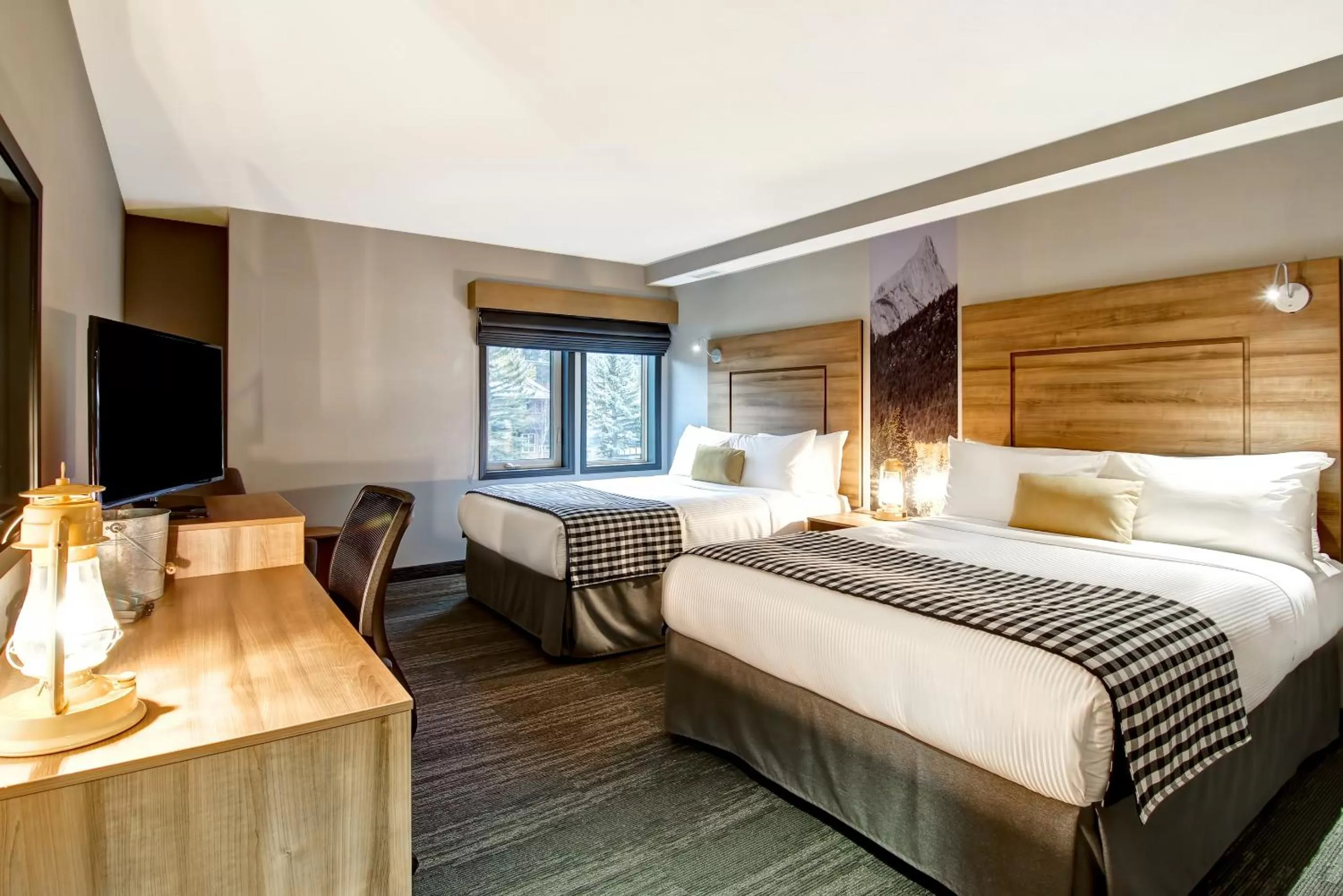 Bedroom, Bed in Canalta Lodge