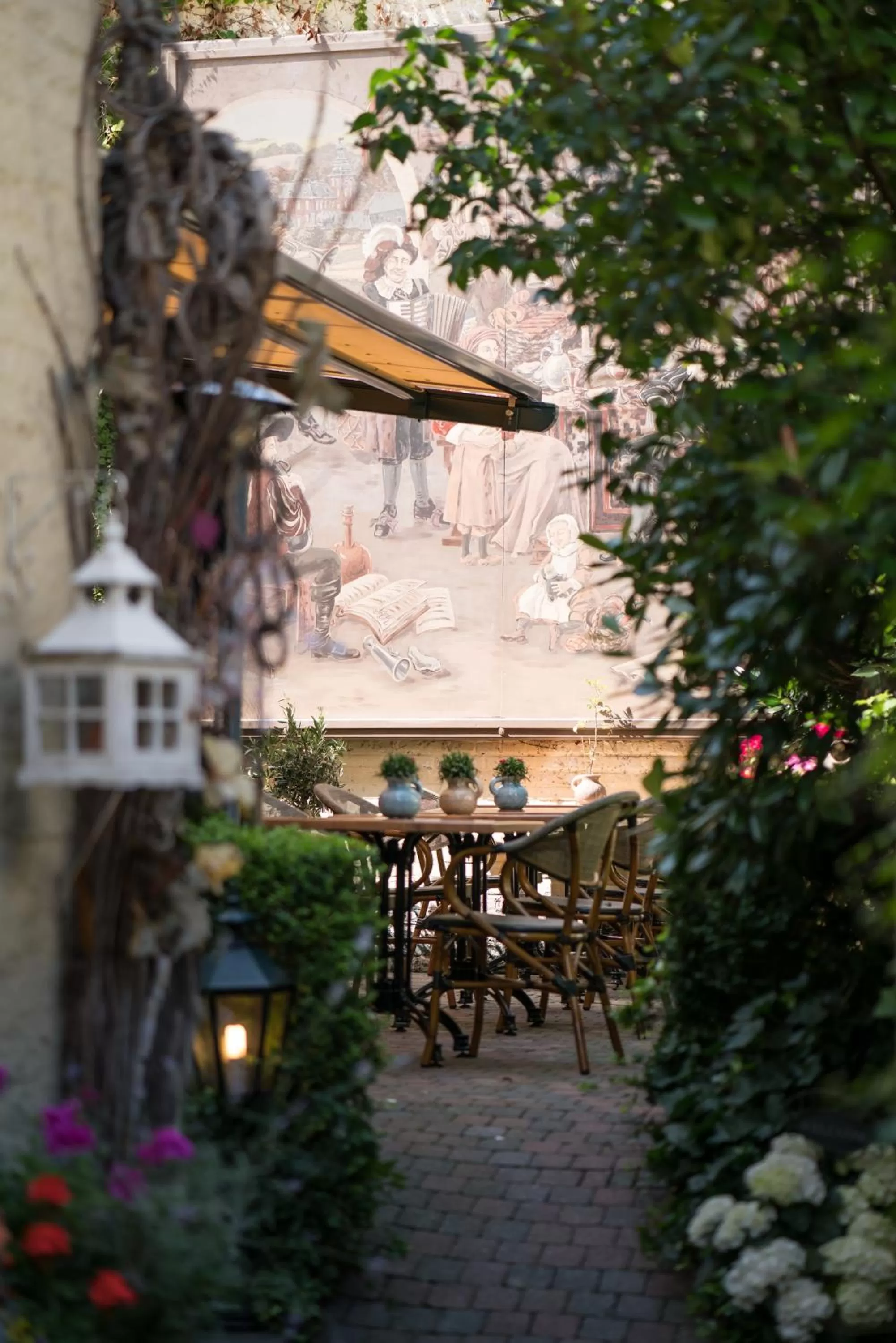 Bird's eye view in Gasterij de Poort