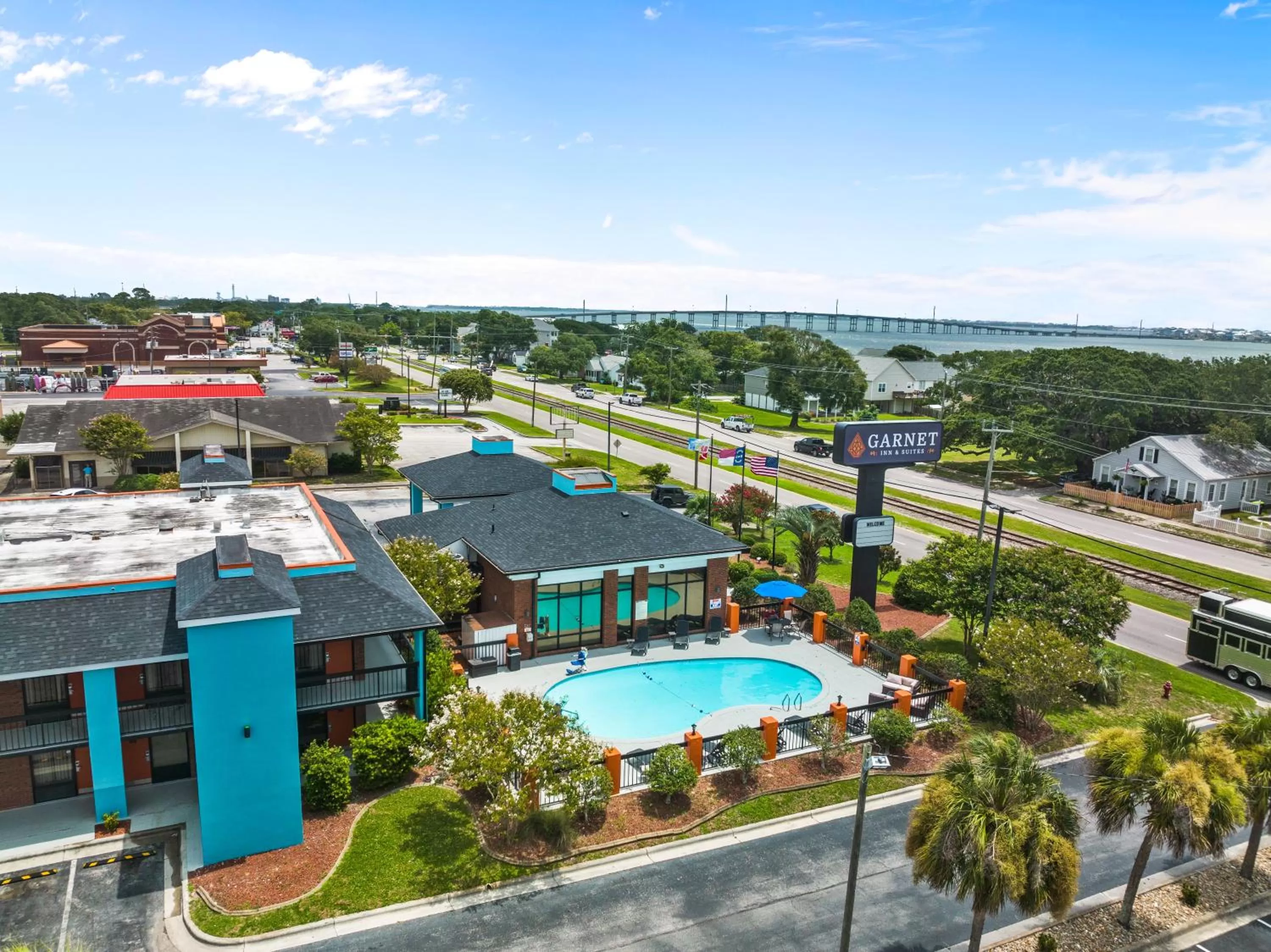 Bird's eye view in Garnet Inn & Suites, Morehead City near Atlantic Beach