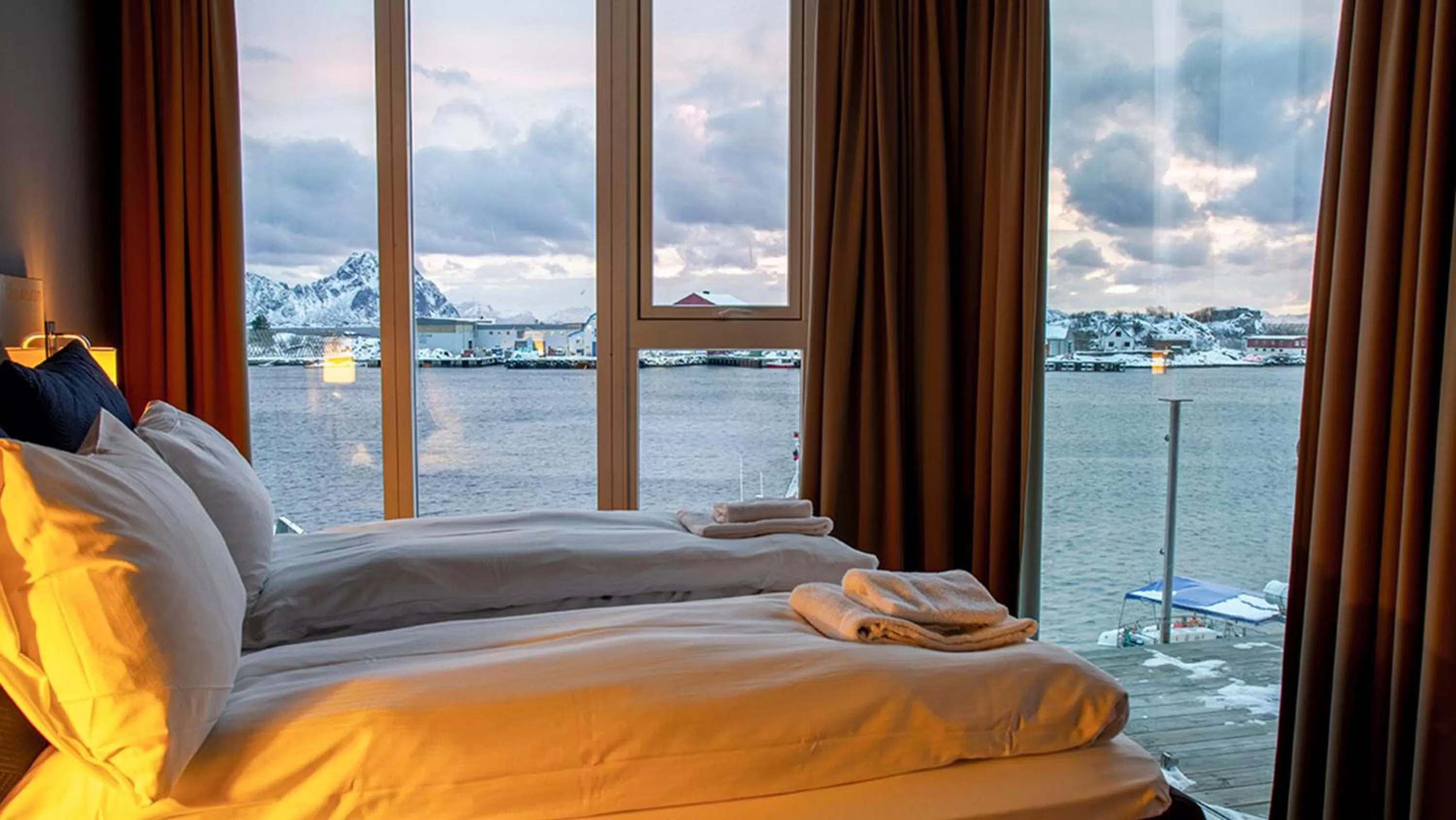 View (from property/room), Bed in Nordis Apartments