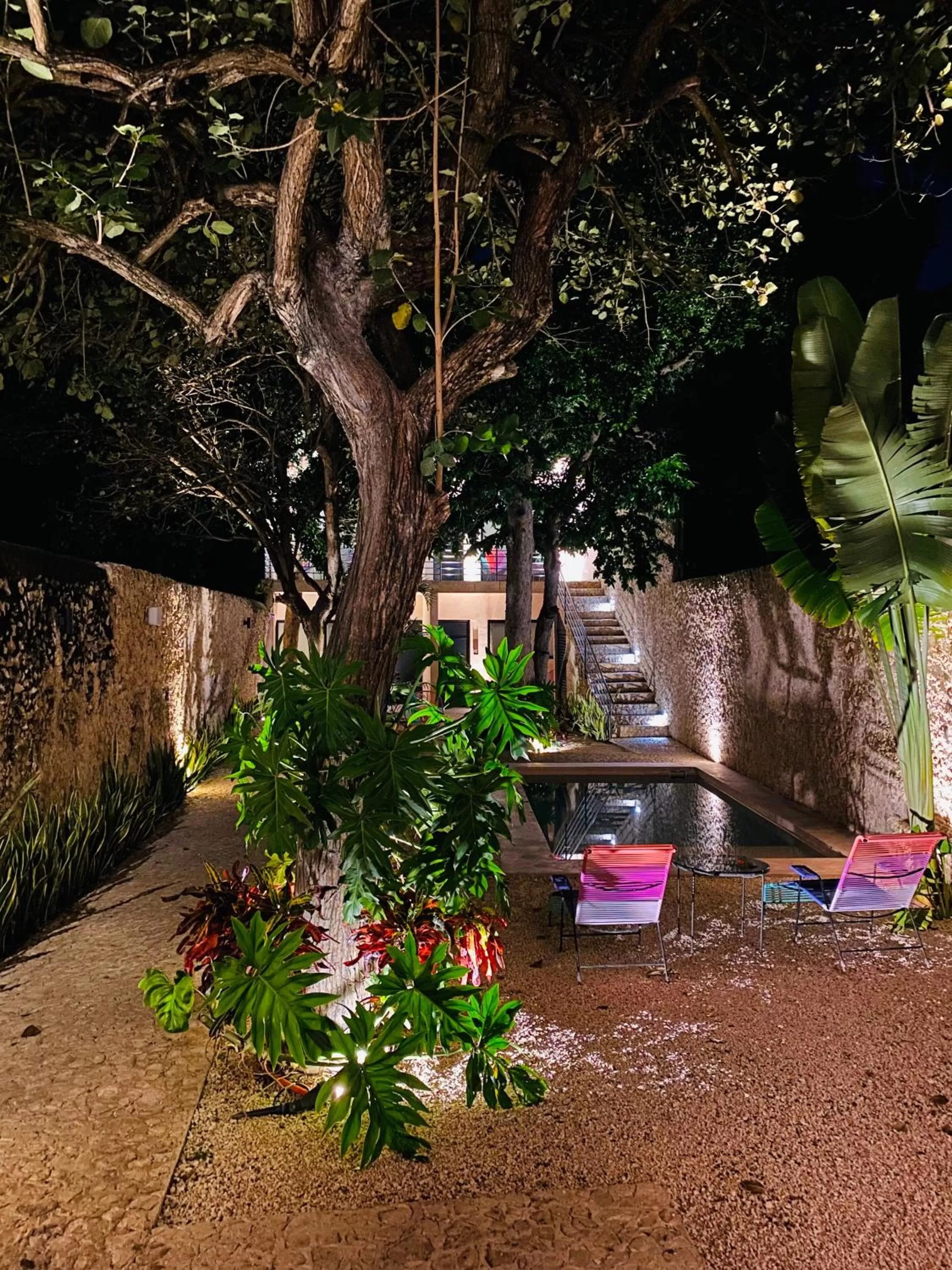 Night in Hotelito YUM KAAX