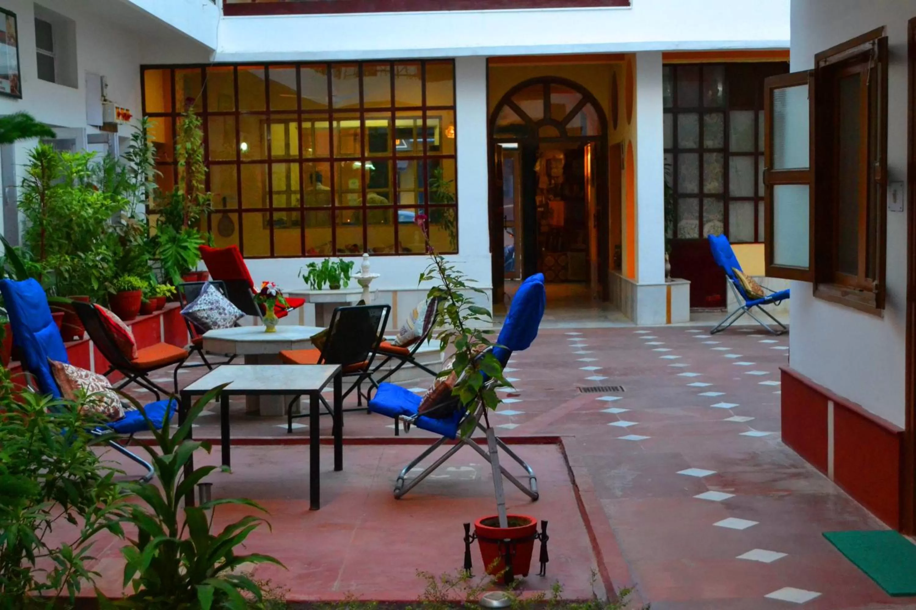 Patio in Hotel Harmony