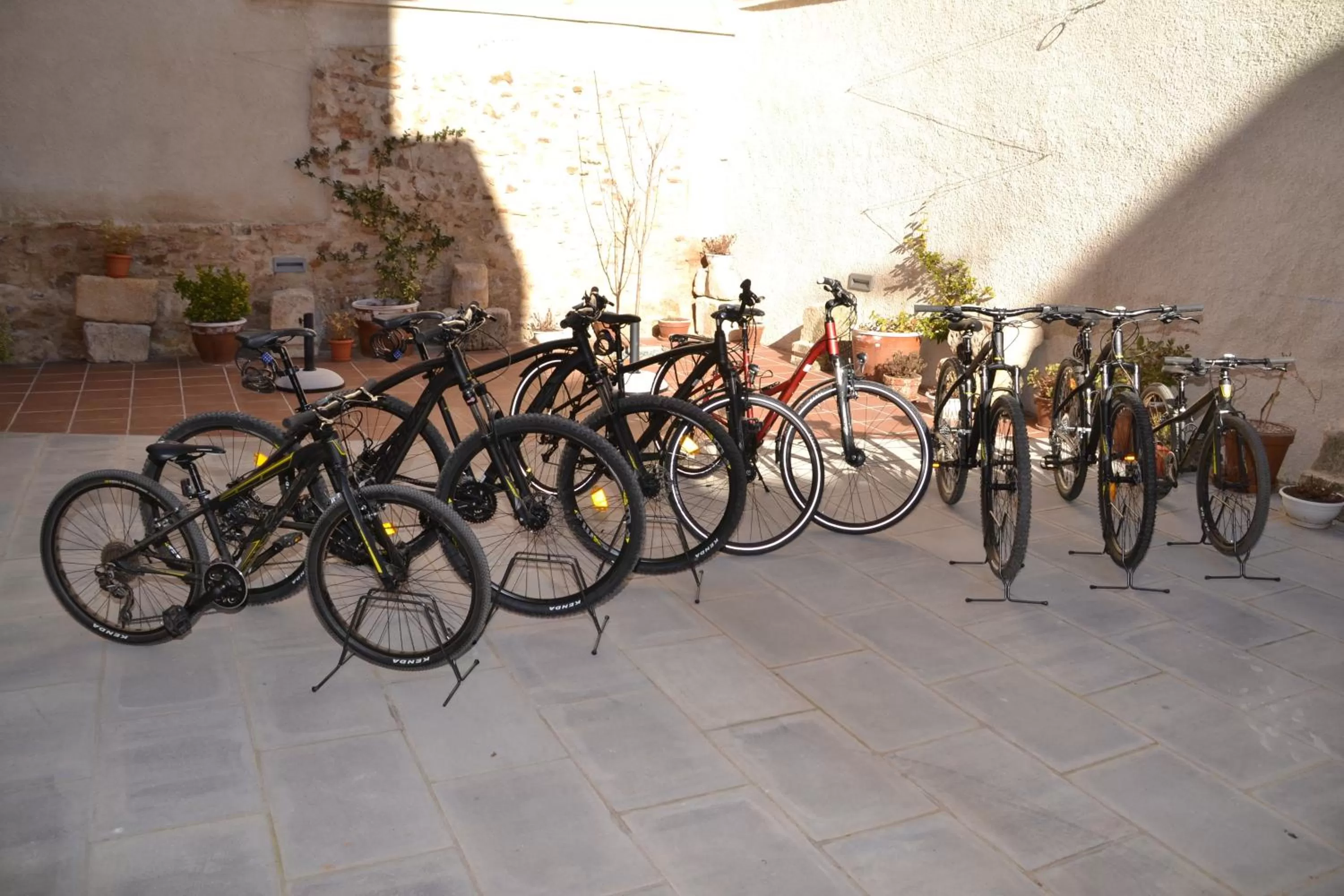 Cycling in La Casa de las Aldeas