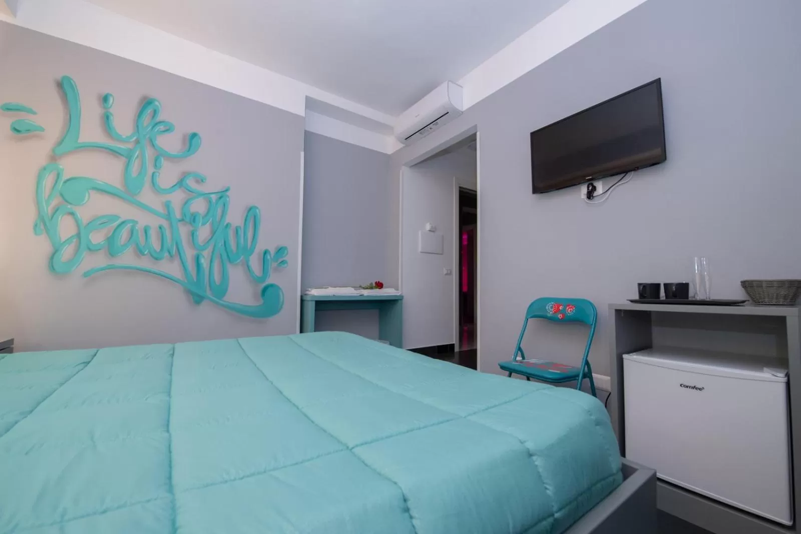 Bed in Dream B&B Roma