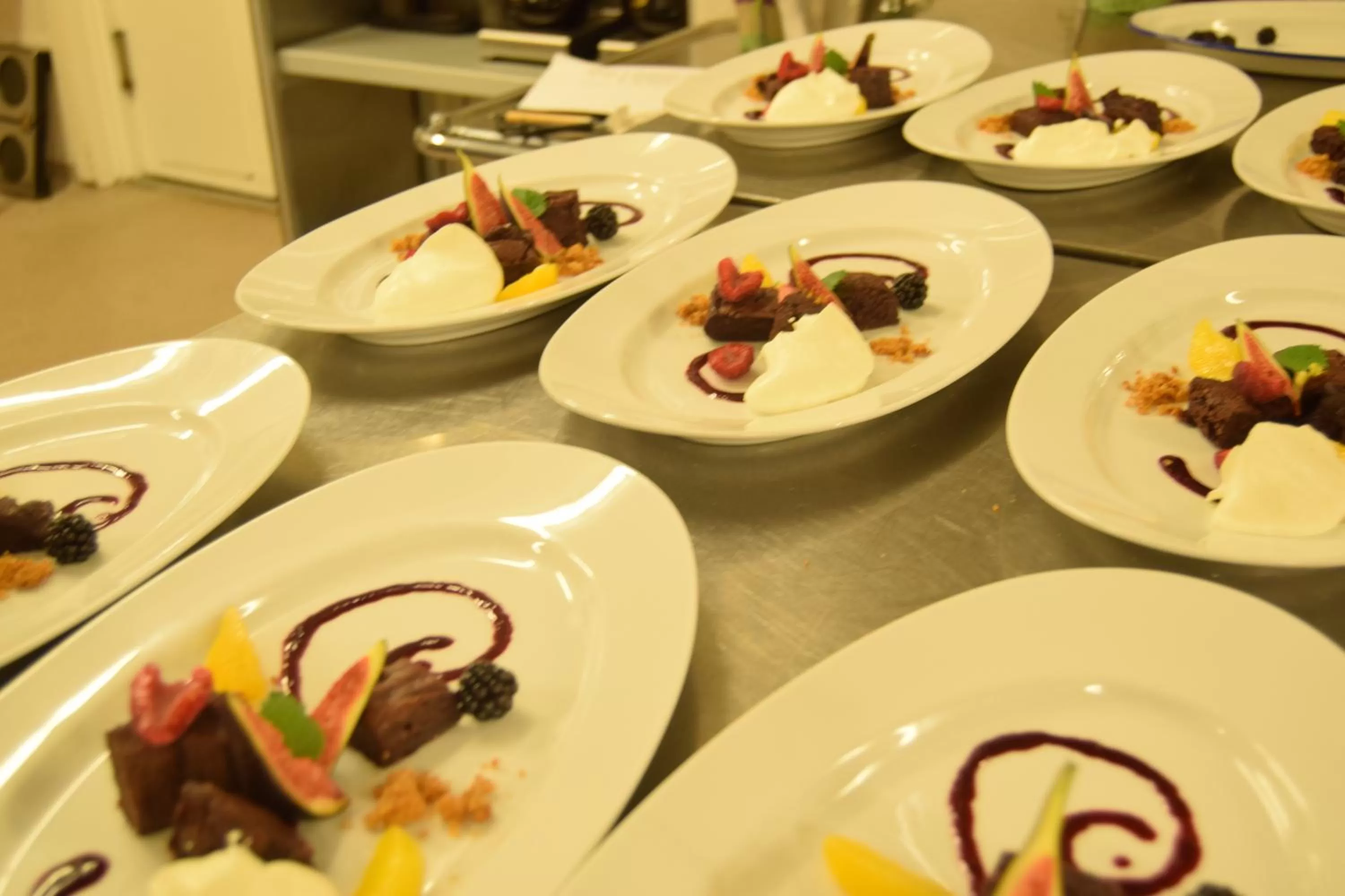 Food and drinks in Snöå Bruk Hotell och konferens