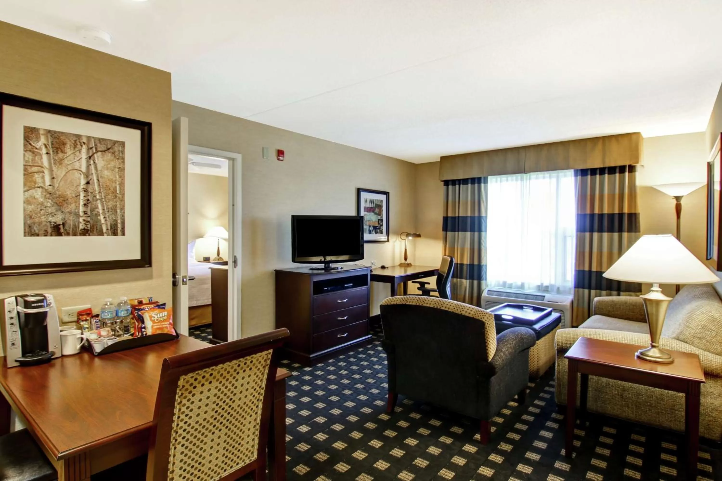 Bedroom in Homewood Suites by Hilton Toronto Airport Corporate Centre