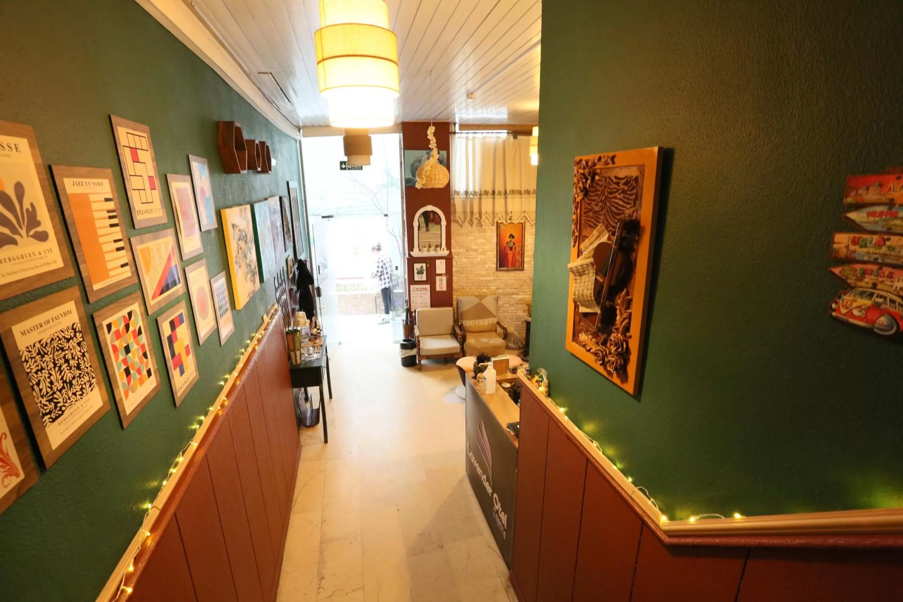 Lobby or reception in Lavender Otel