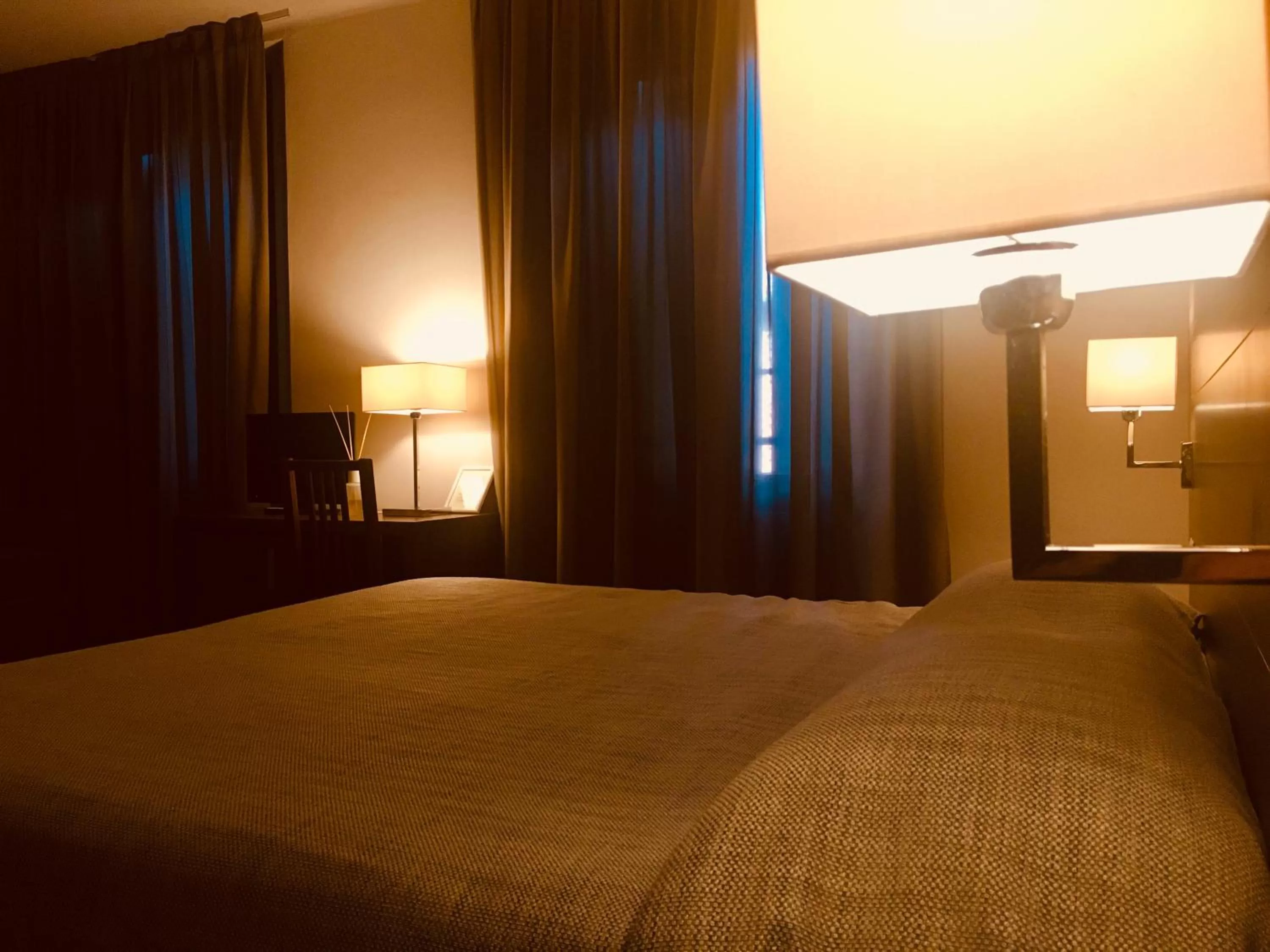 Bed in Il Cardello Locanda