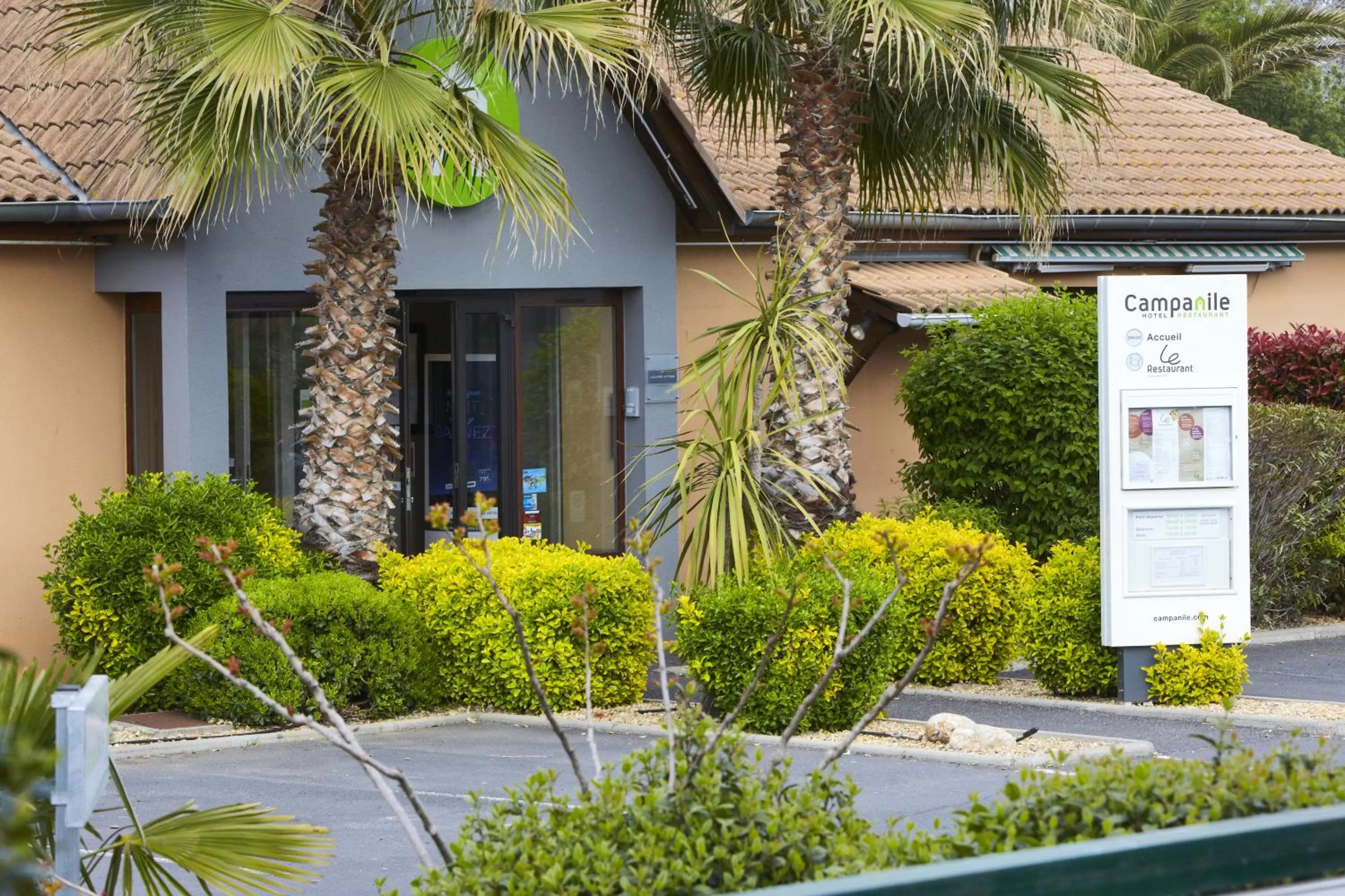 View (from property/room) in Campanile Béziers A9/A75