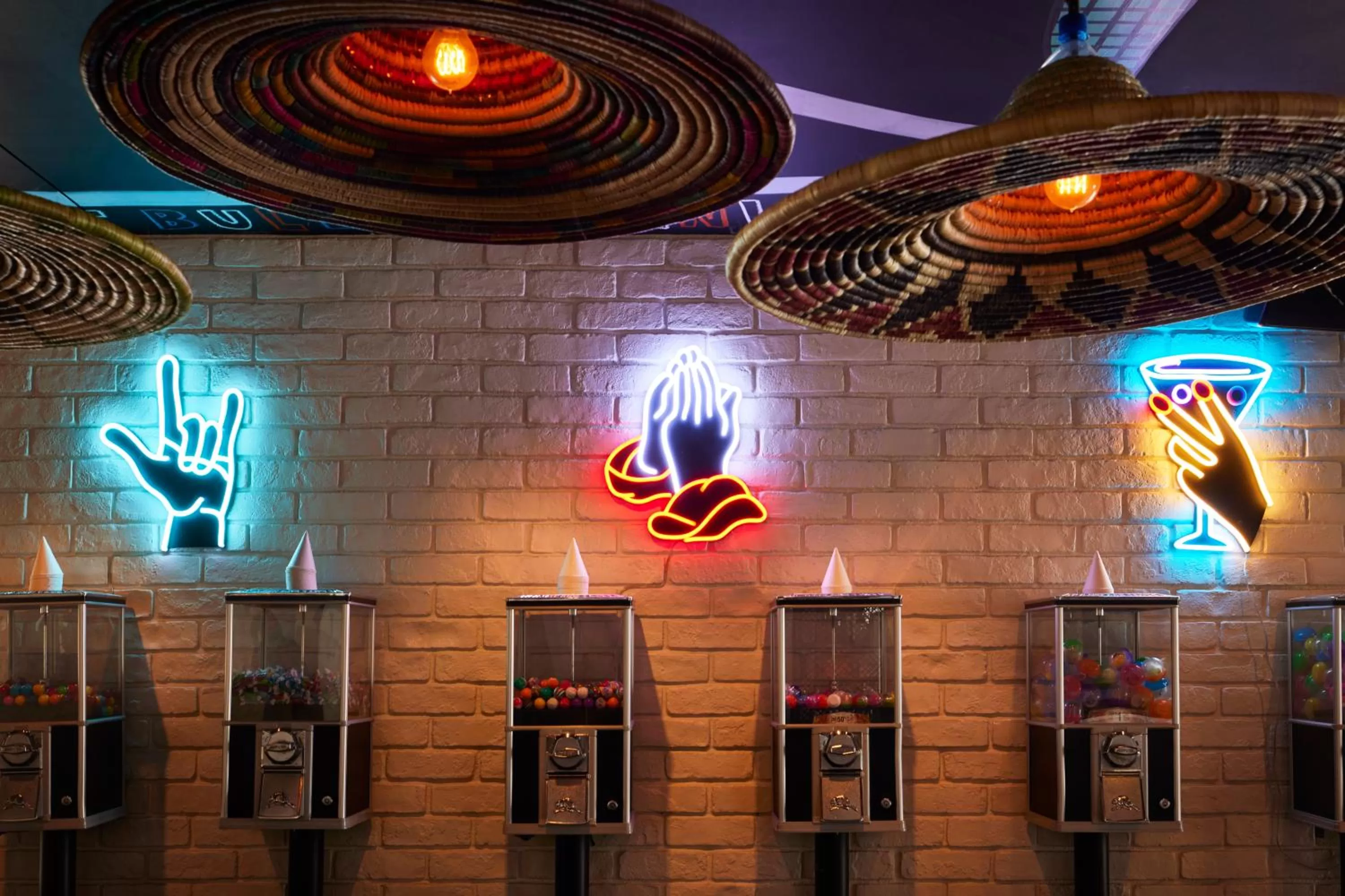 Decorative detail in Mama Shelter Los Angeles