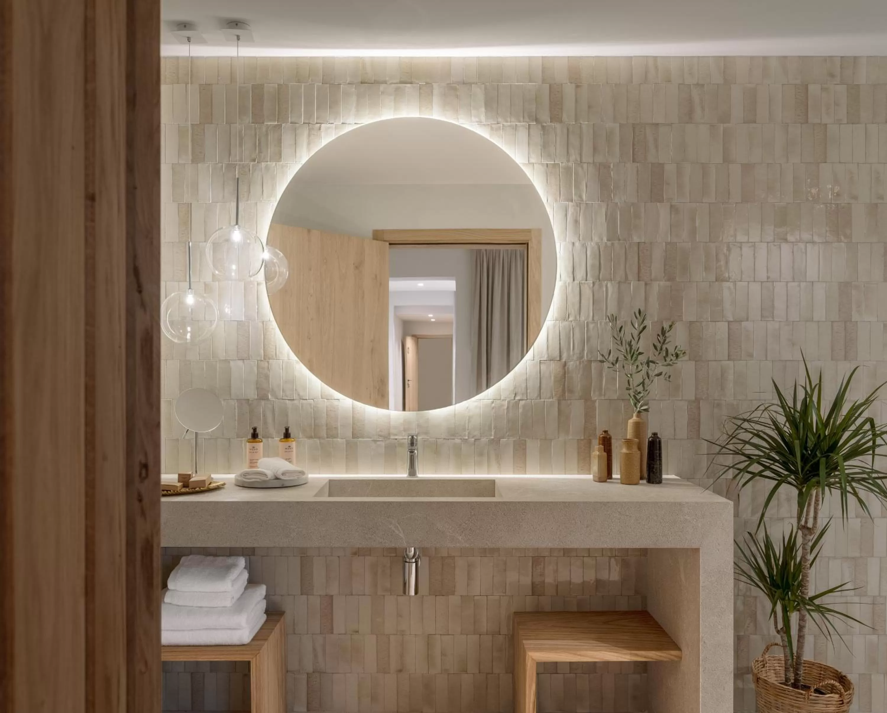 Bathroom in Can Verí Suites