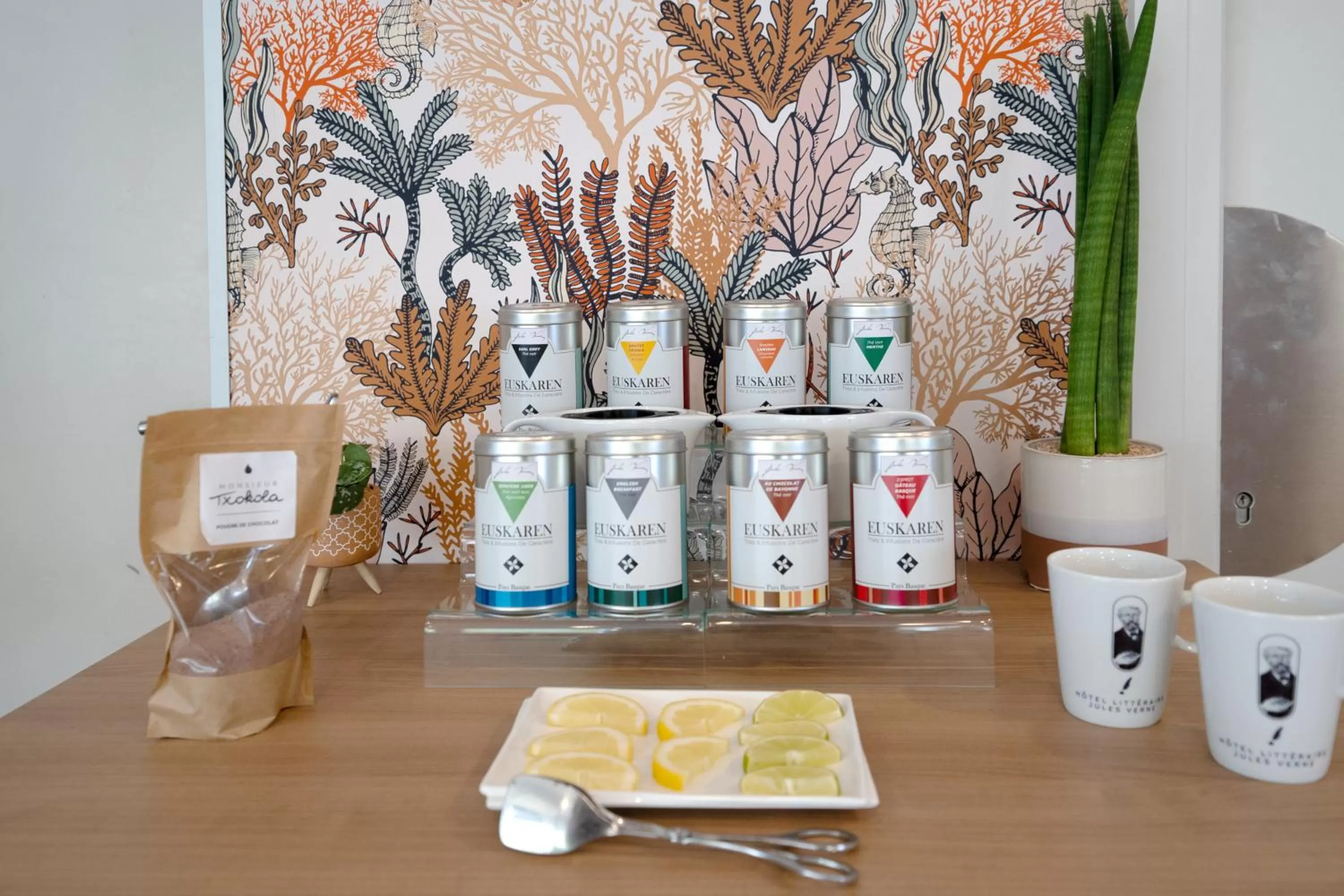 Buffet breakfast in Hôtel Jules Verne Biarritz