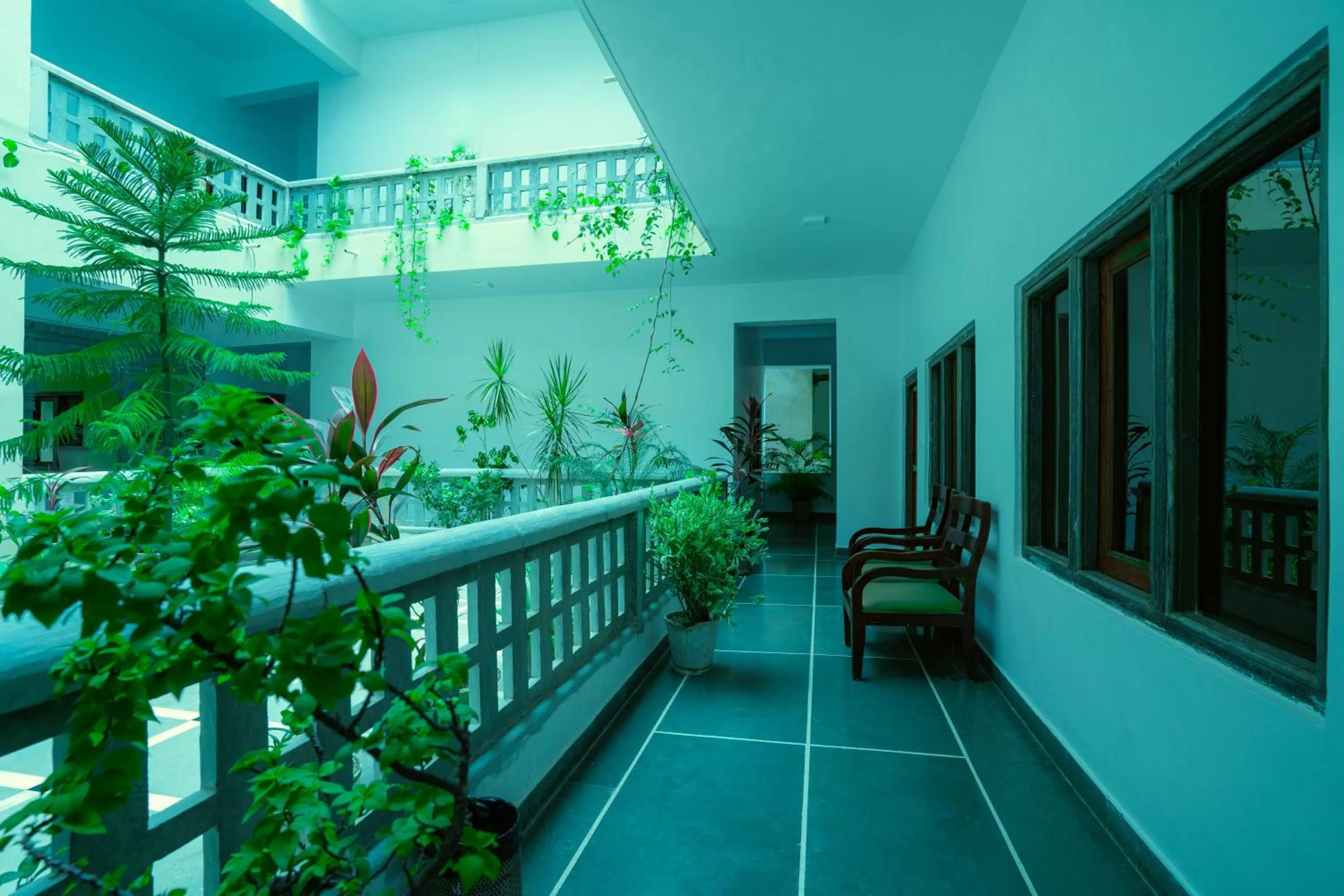 Patio in Tripli Hotels Shiv Villas