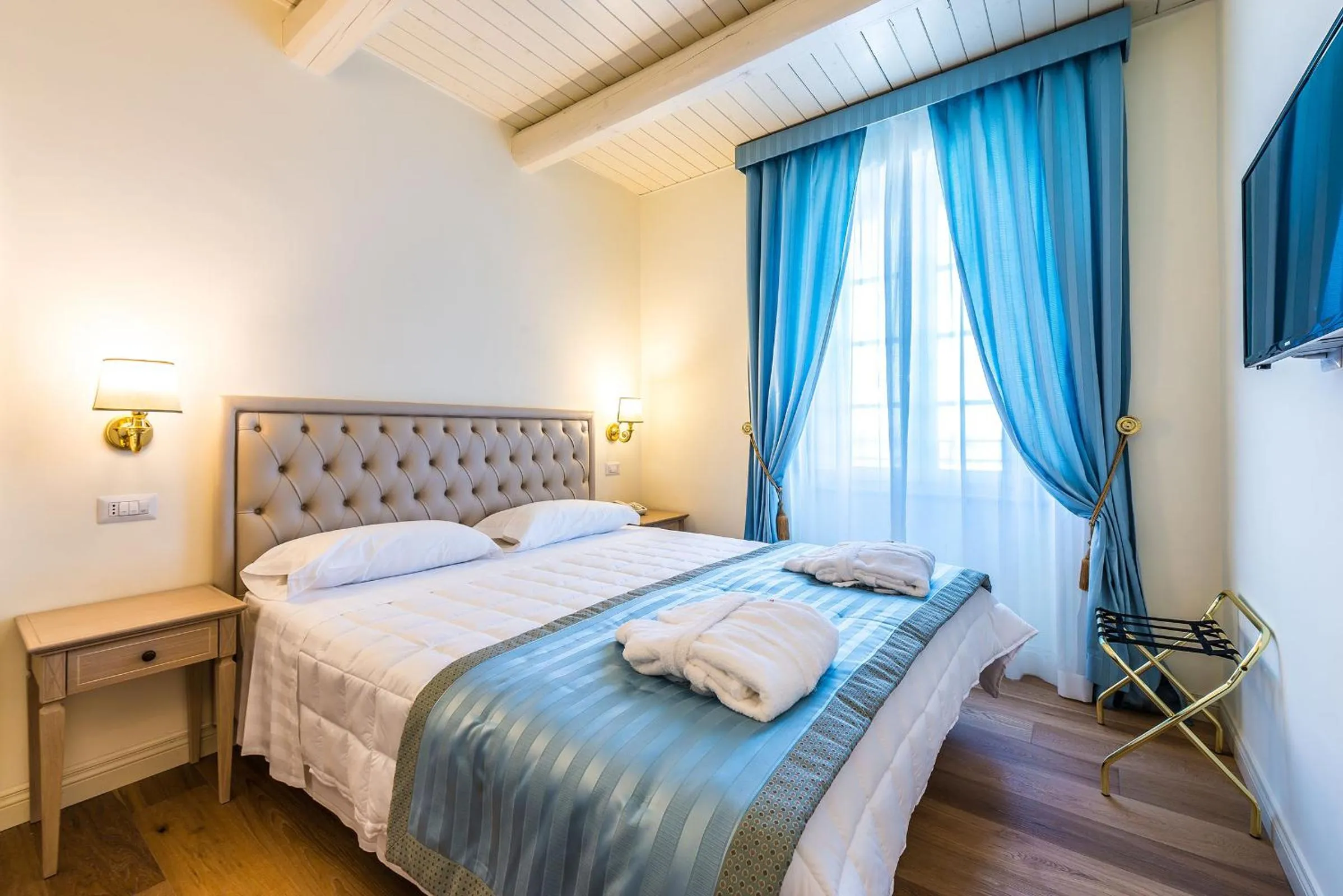 Bedroom, Bed in Relais Paradiso Resort & Spa