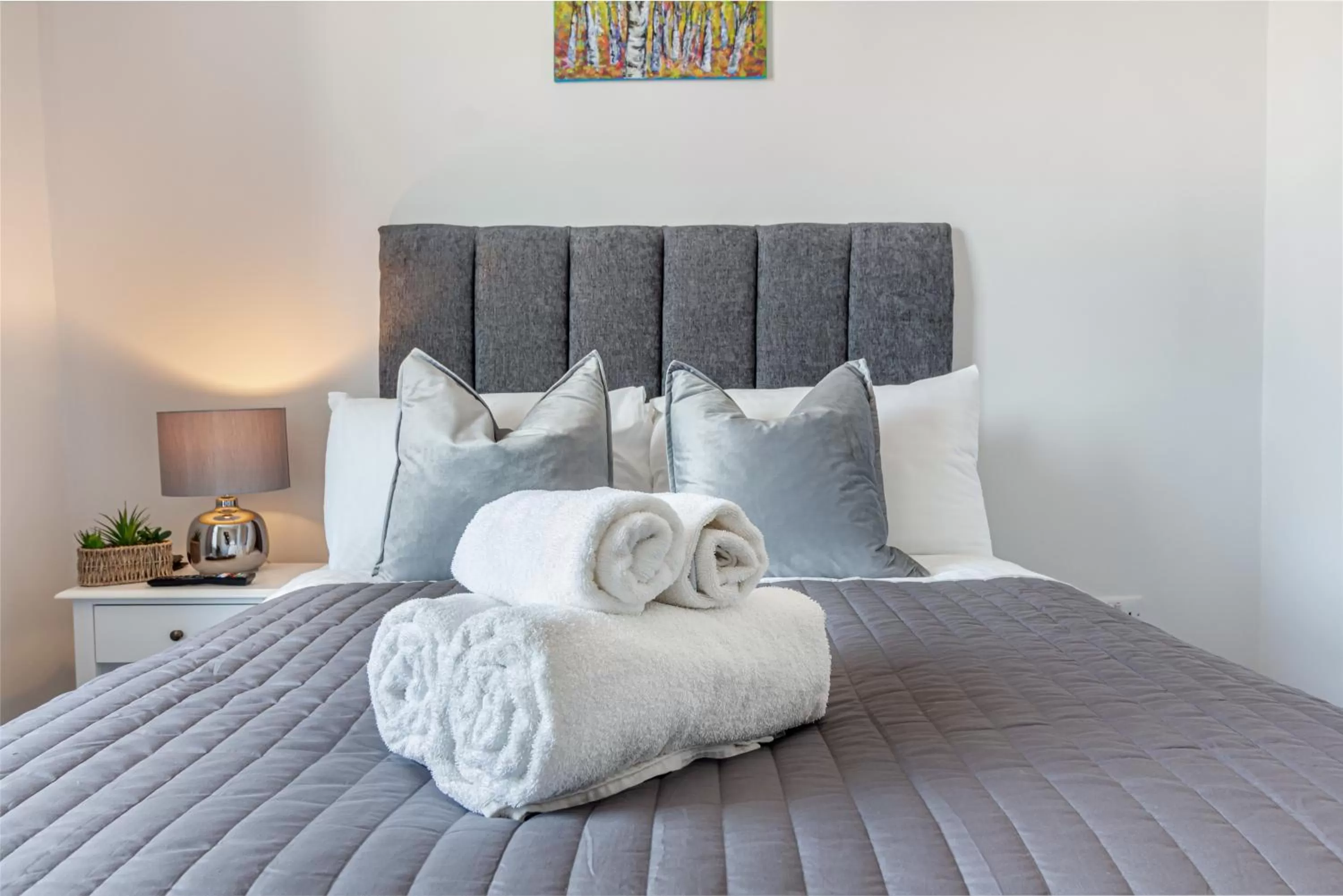 Bed in Host & Stay - The Bull Inn, 3 Double Rooms