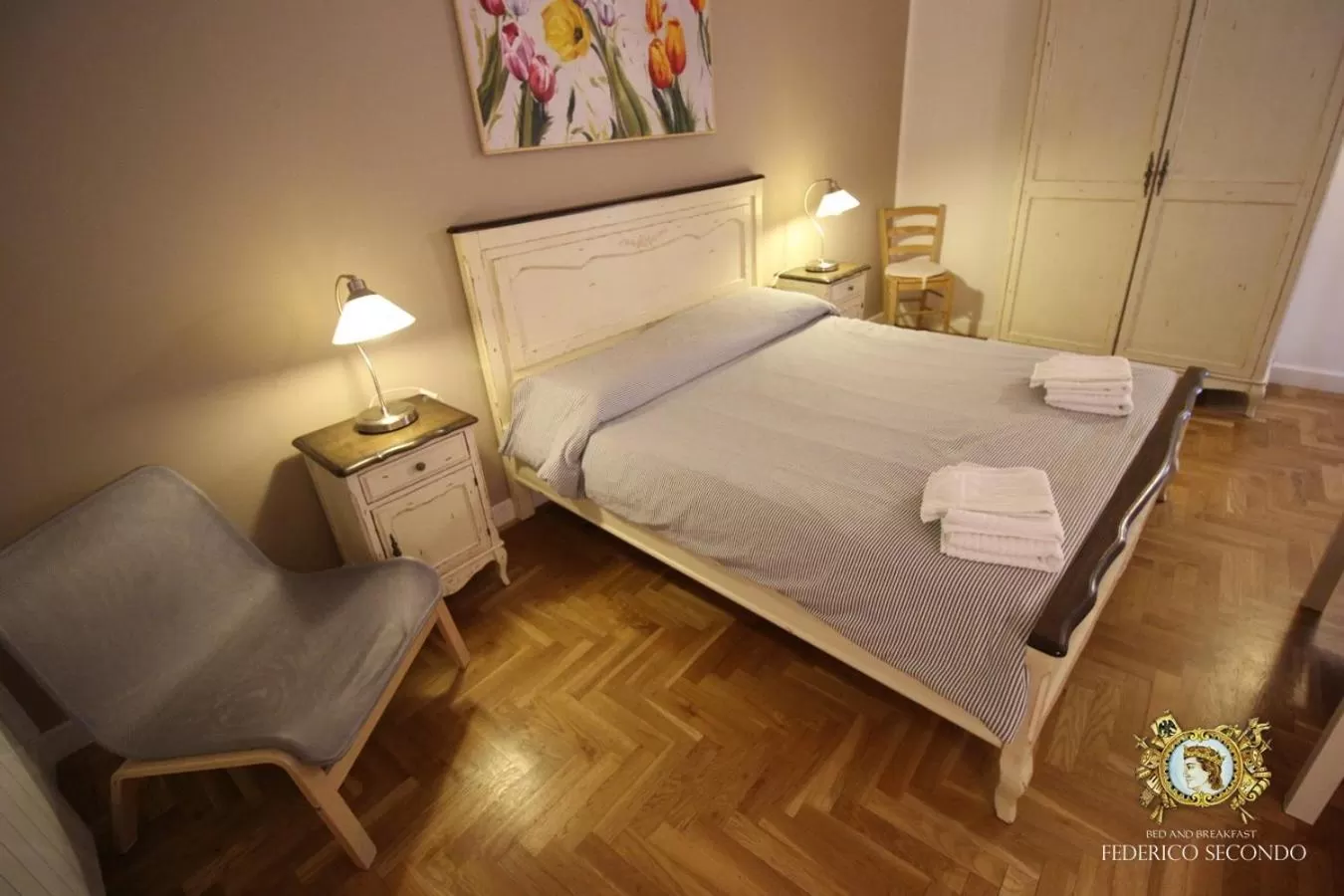 Bedroom, Bed in Federico Secondo B&B