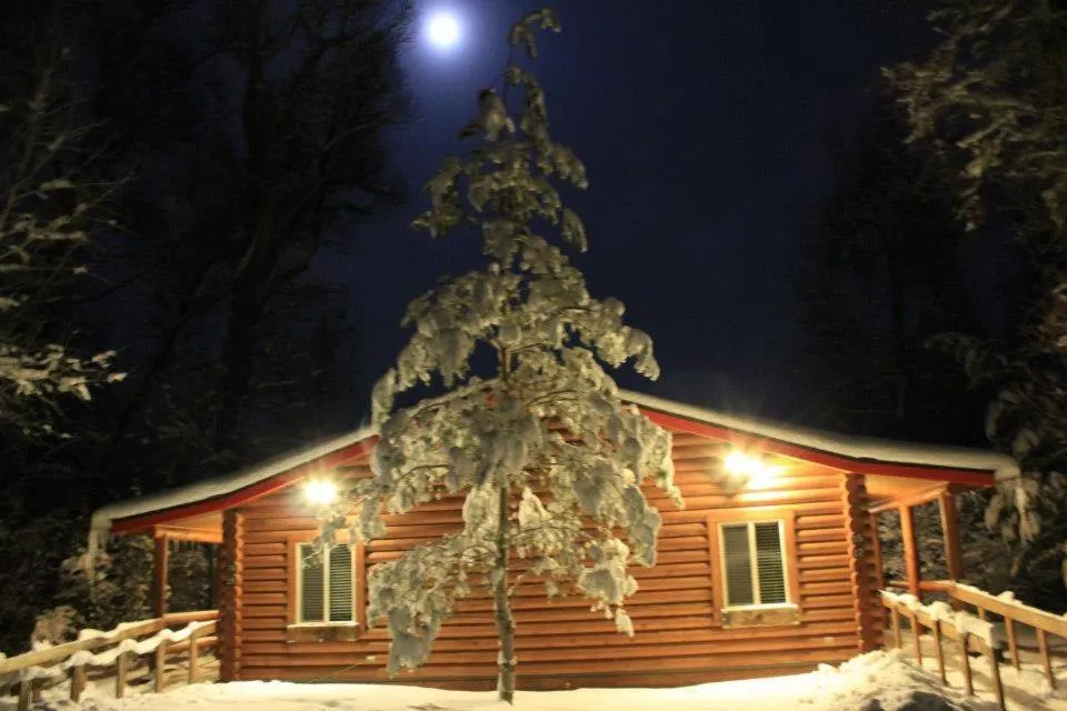 Winter in Teton Valley Cabins