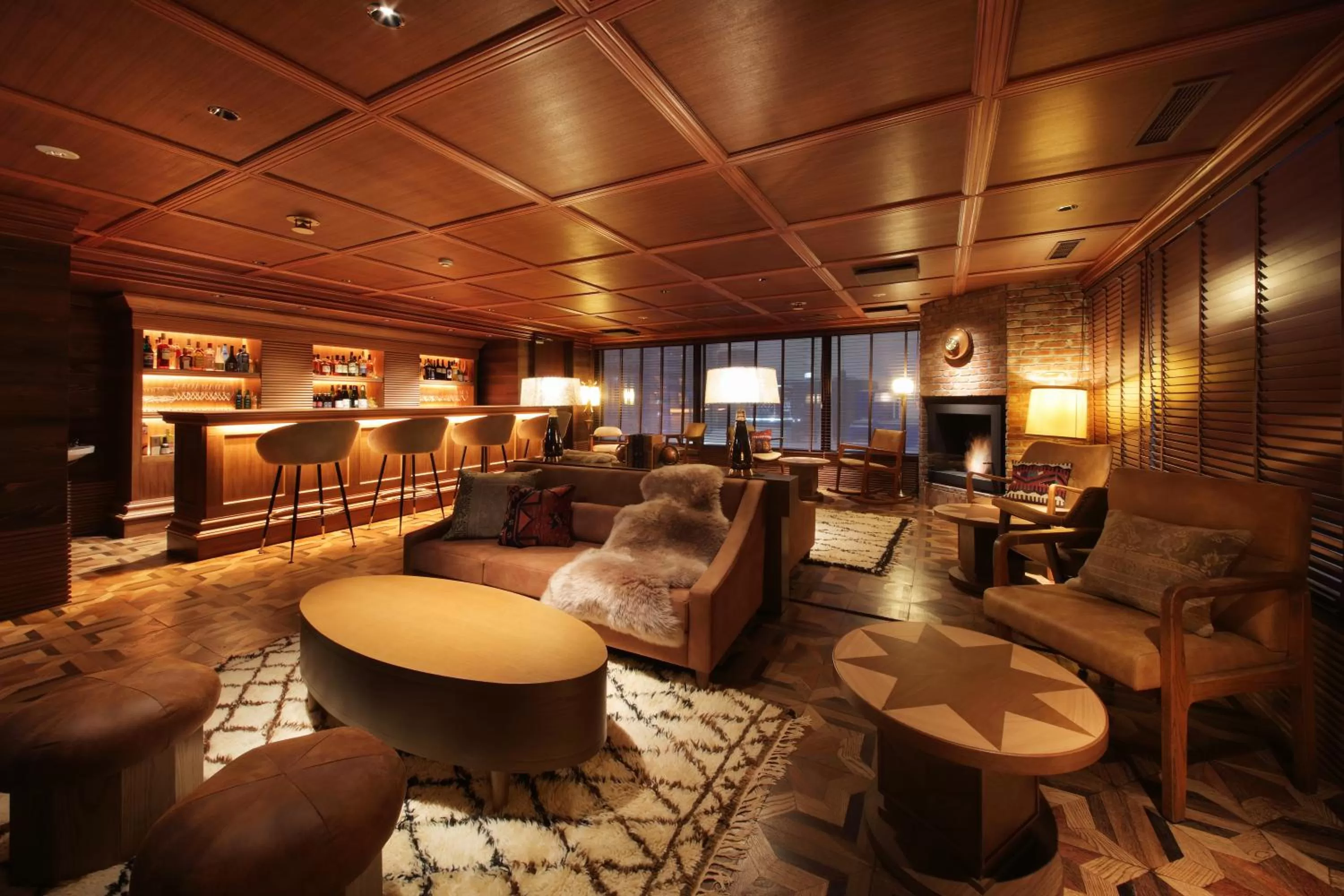 Lounge or bar in UNWIND HOTEL & BAR Sapporo