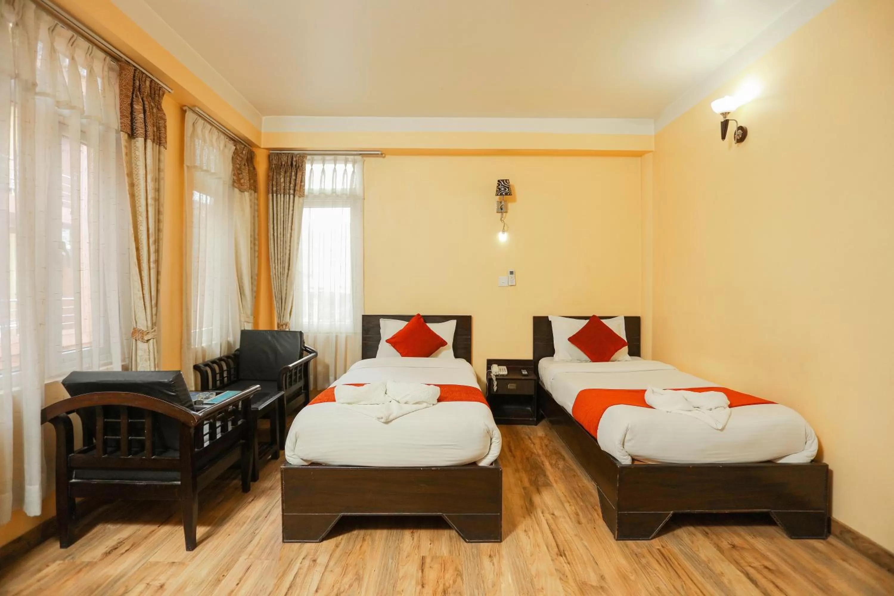 Photo of the whole room in Hotel Access Nepal