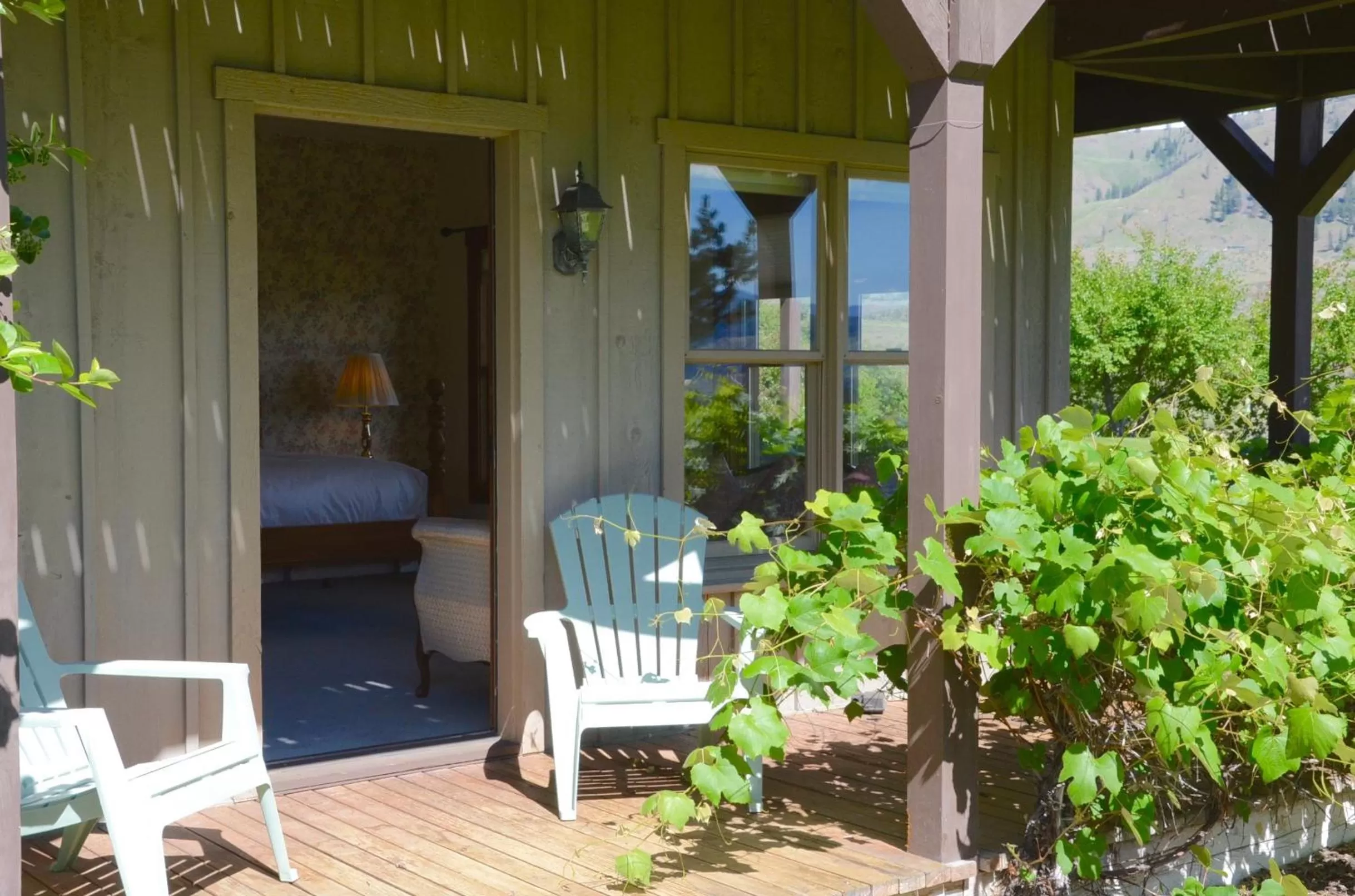 Patio in Casia Lodge and Ranch