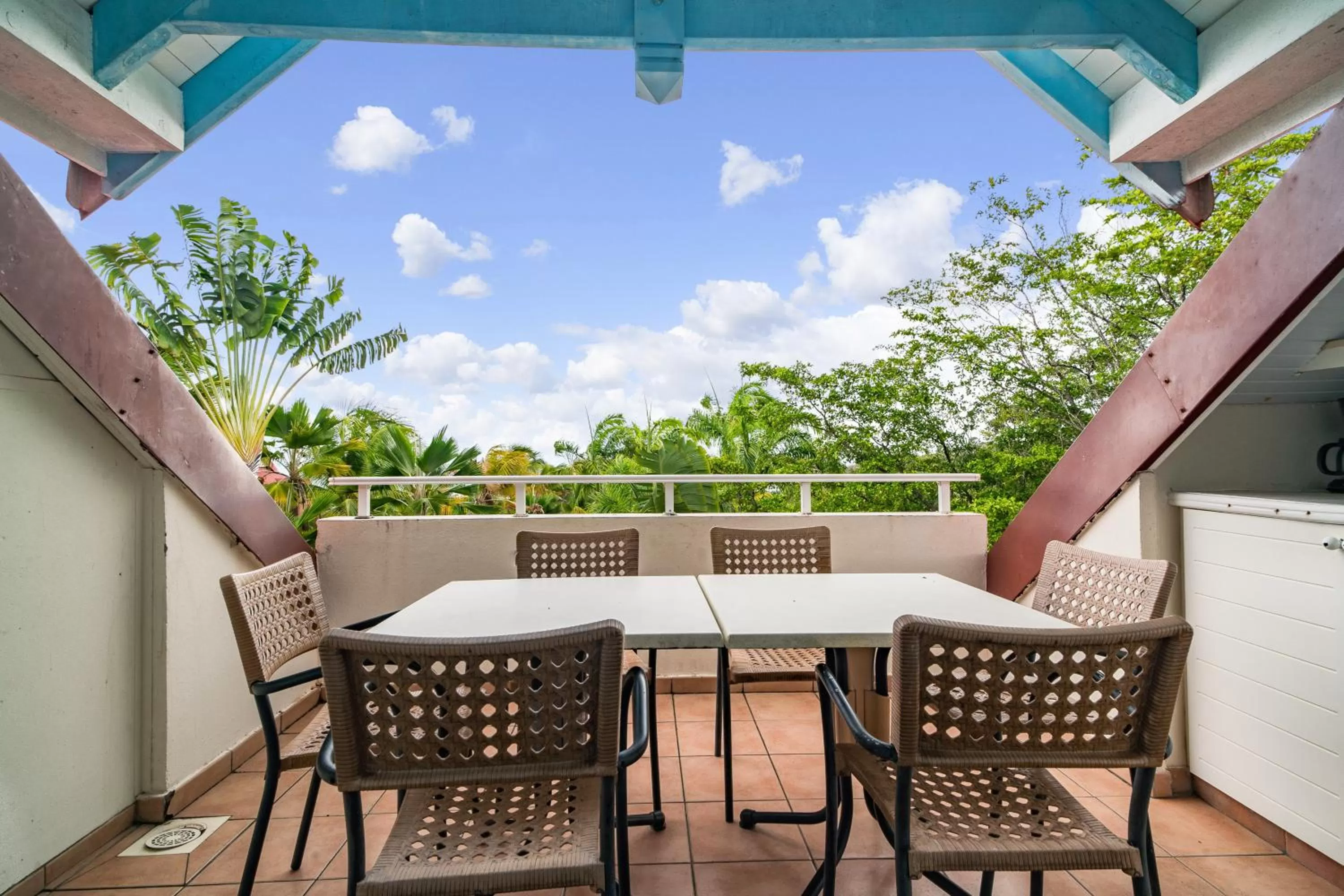 Patio in Village Pierre & Vacances Sainte Anne