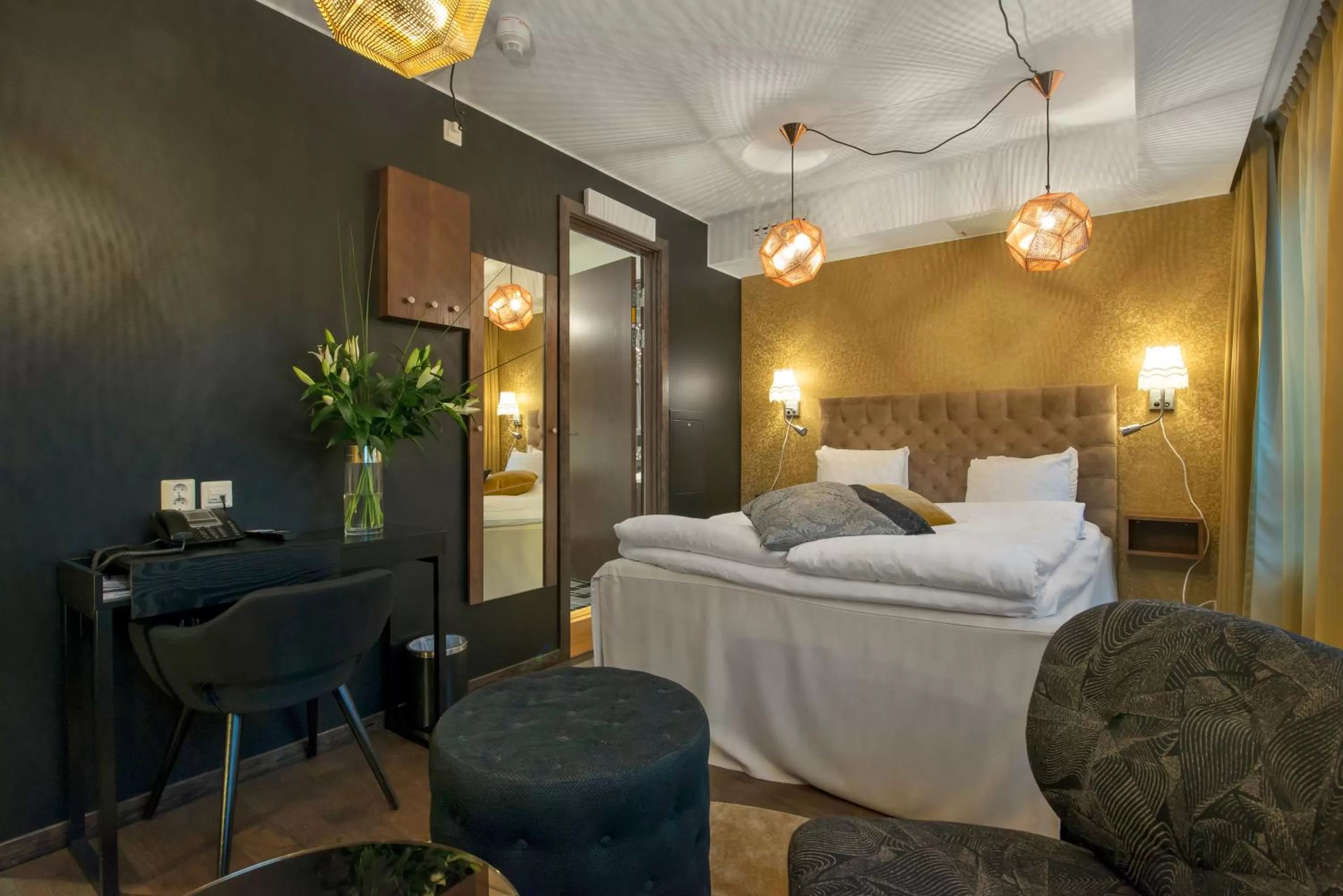 Photo of the whole room, Bed in Best Western Hotel Akersberga