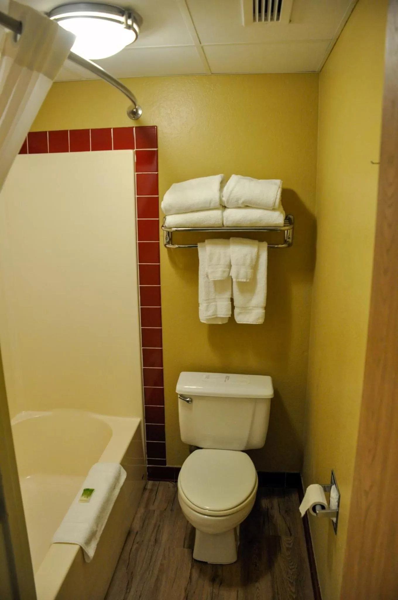 Shower in AmericInn by Wyndham Clear Lake