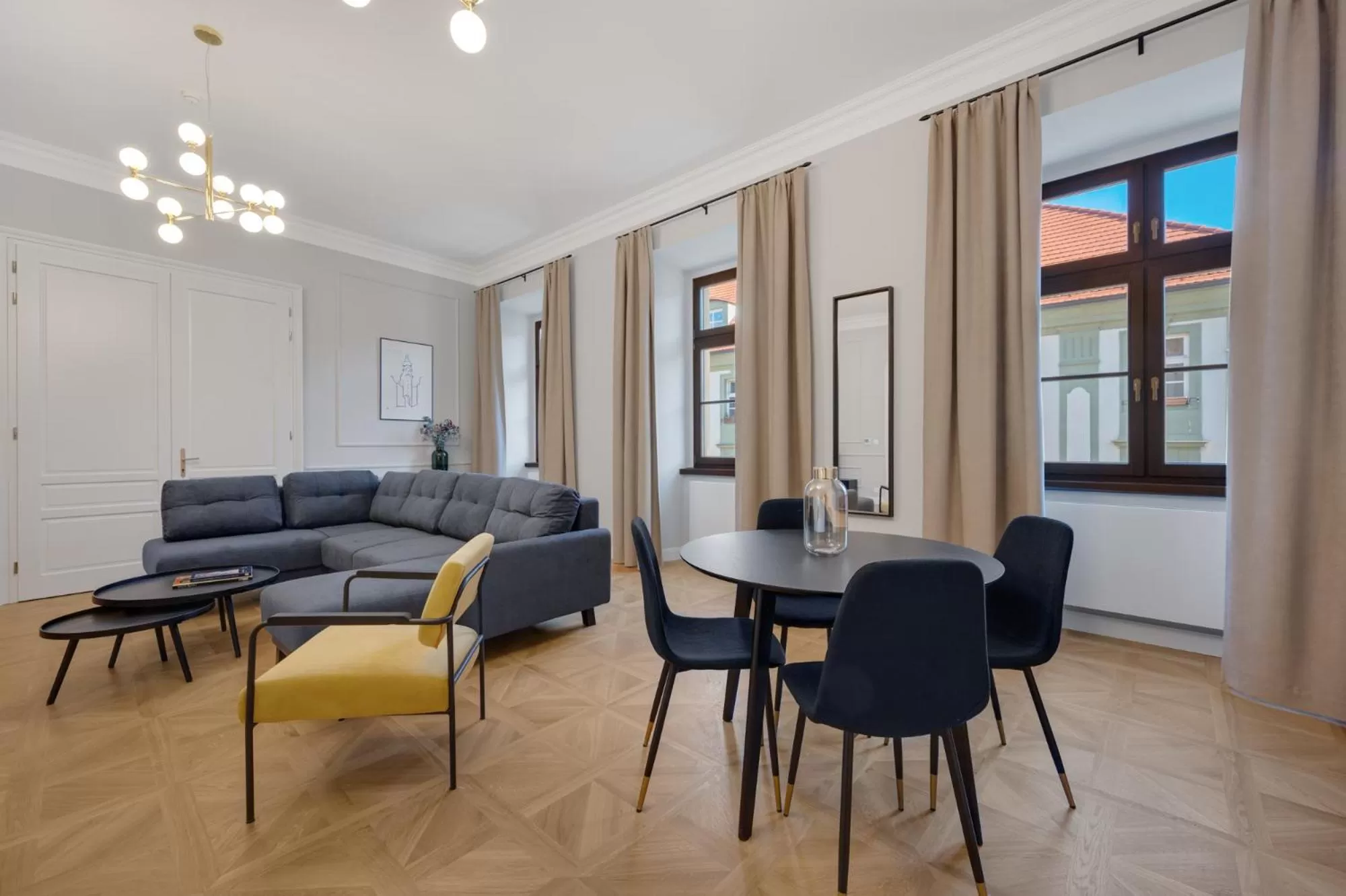 Living room in Palace Apartments