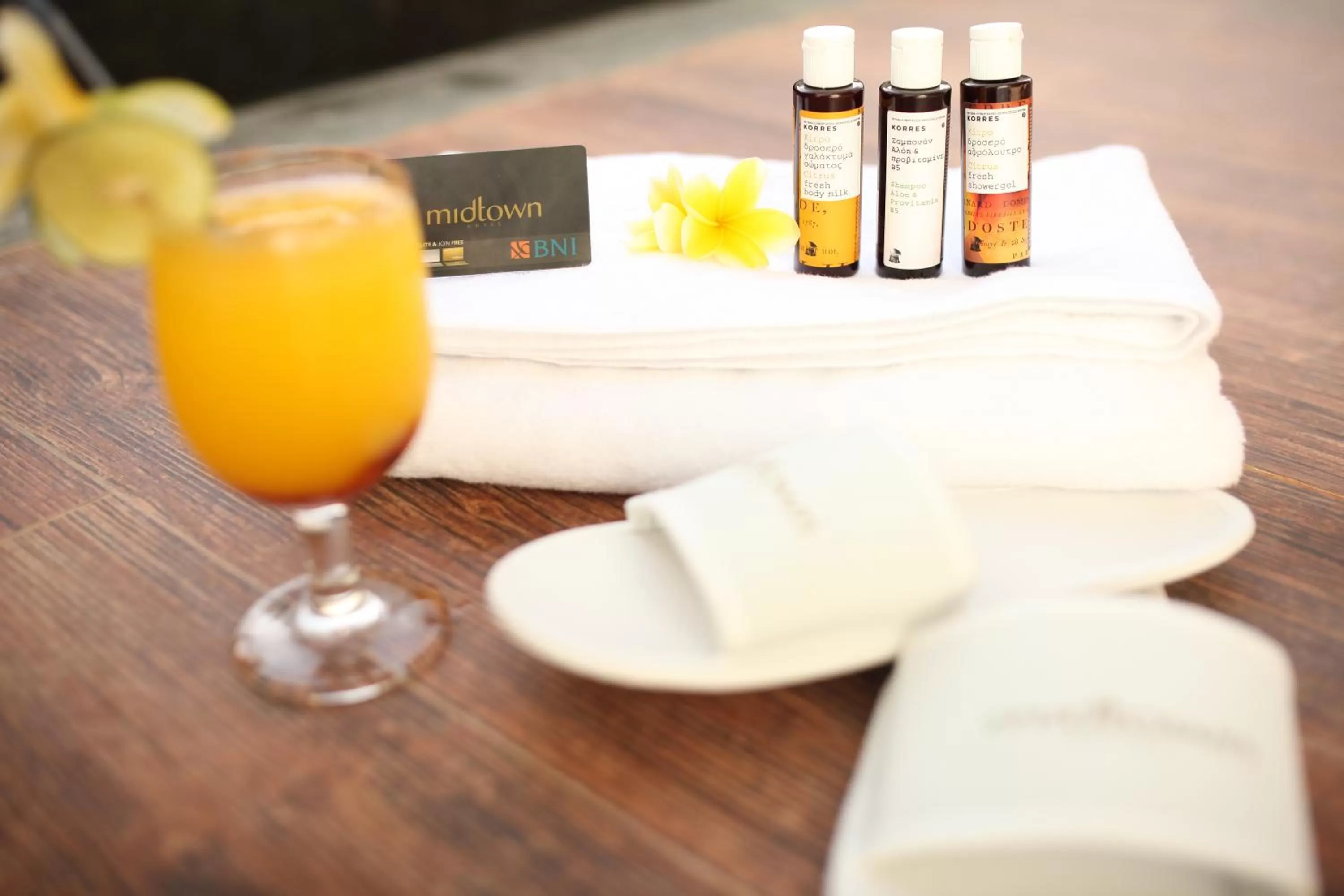 Swimming pool in Midtown Hotel Samarinda