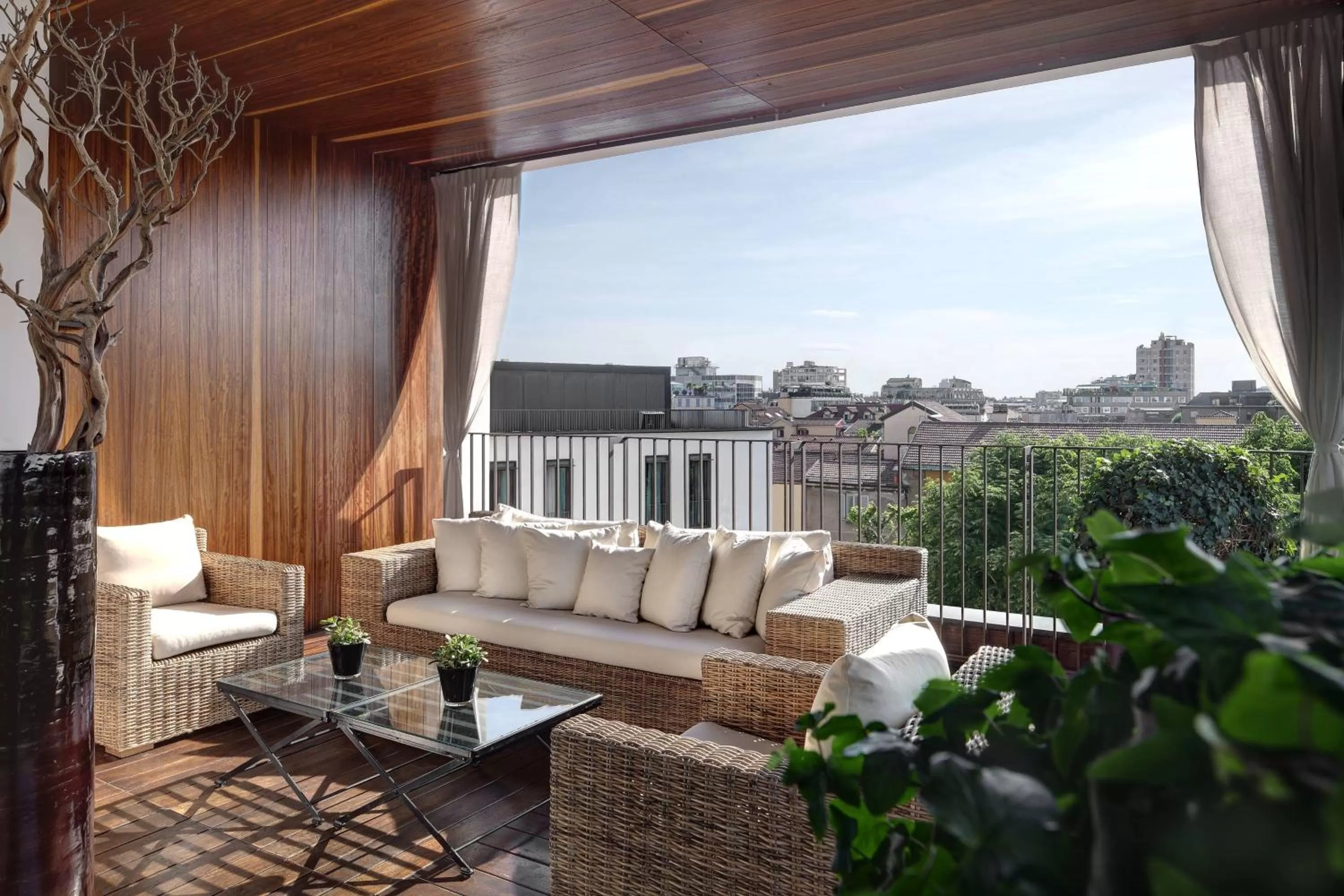 Bedroom in Bvlgari Hotel Milano