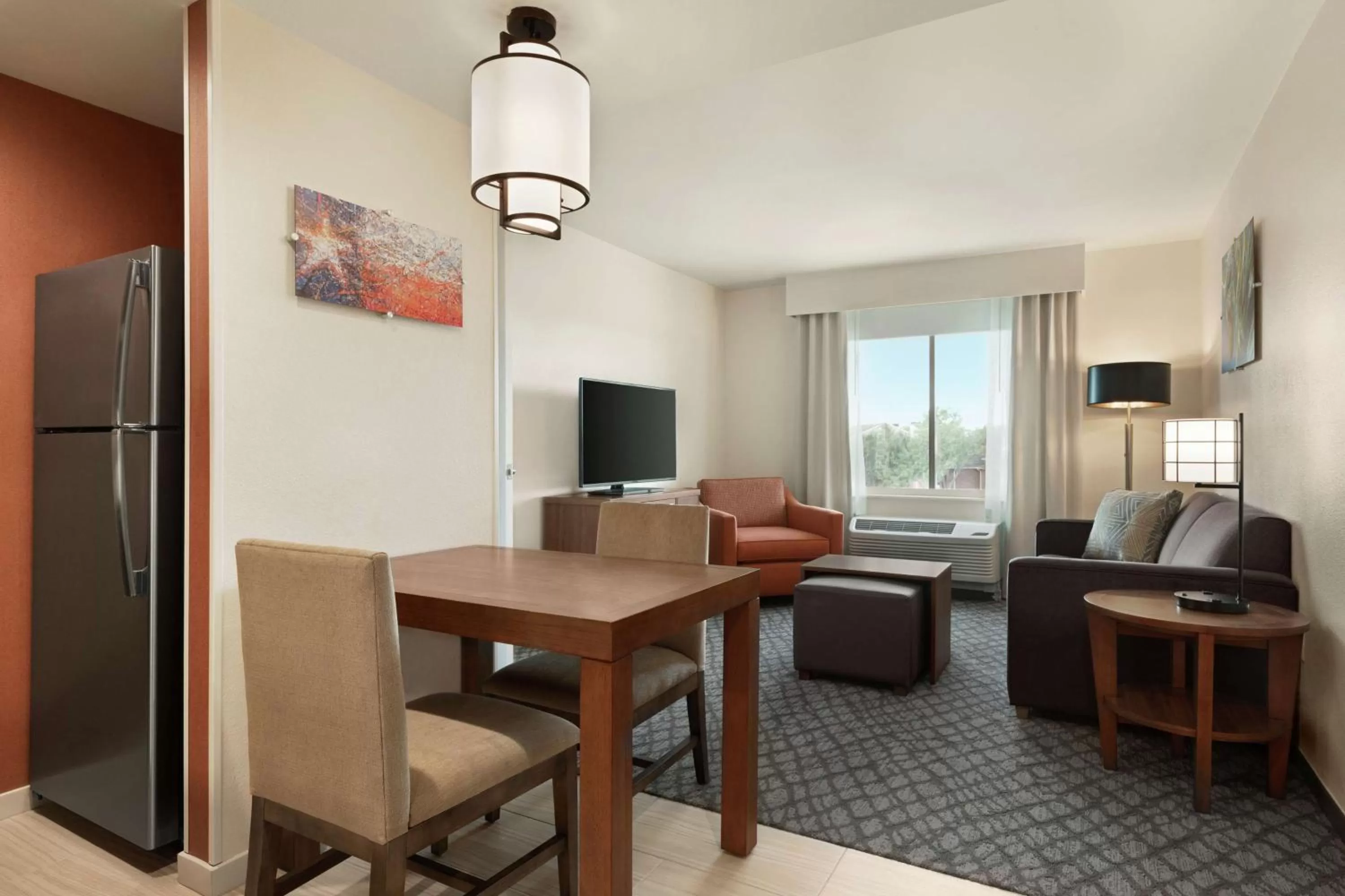 Living room in Homewood Suites by Hilton Houston NW at Beltway 8