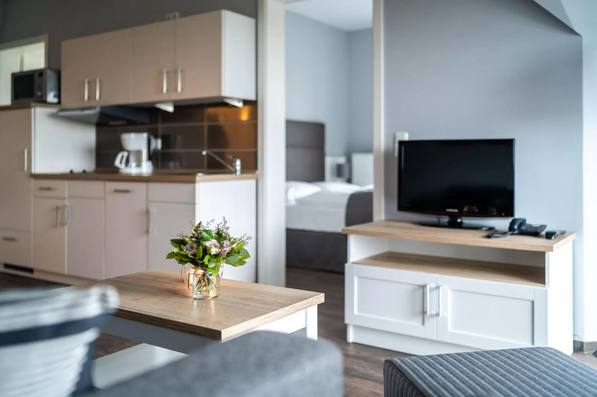 Photo of the whole room in Strandhafer Aparthotel