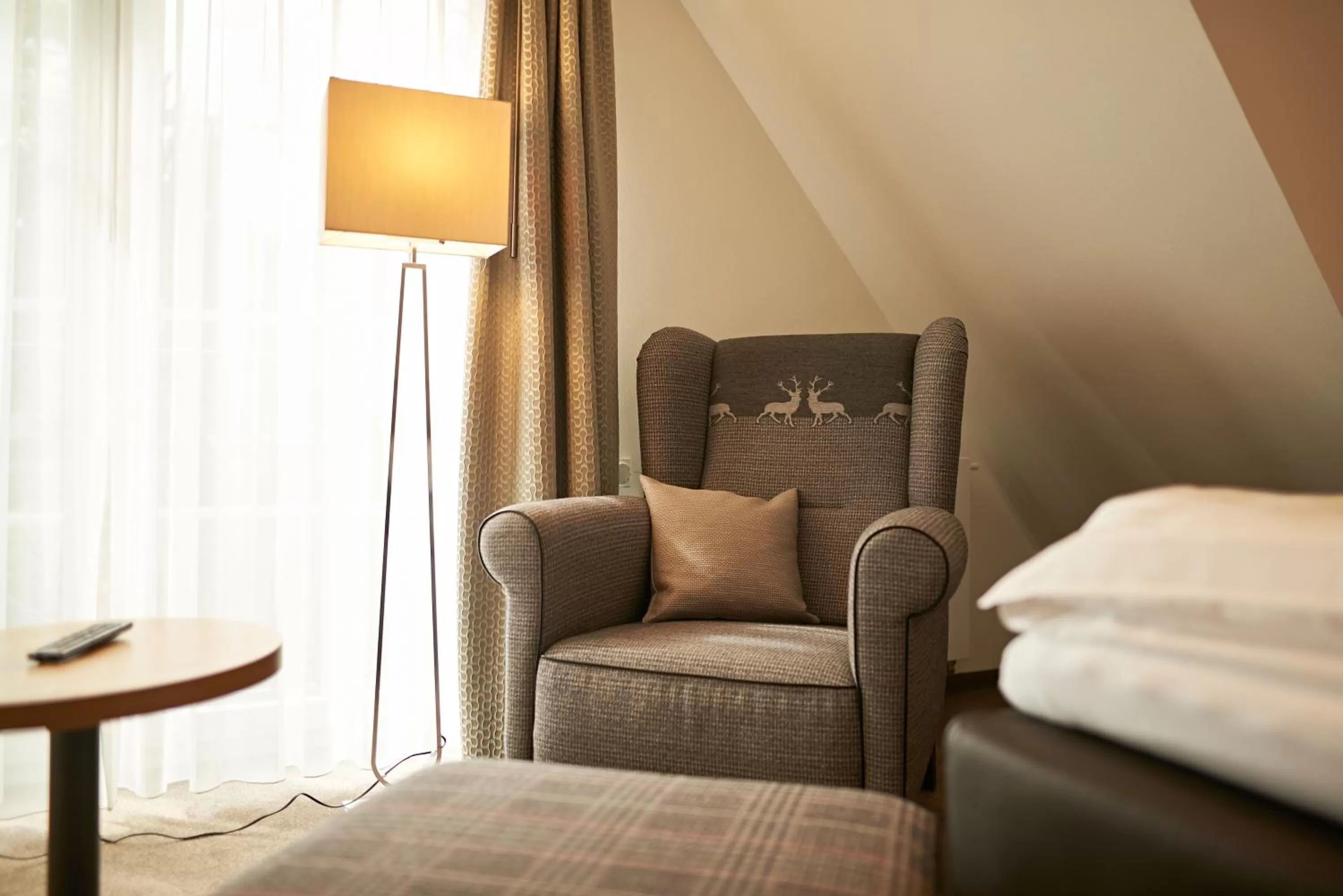 Photo of the whole room, Bed in Esloher Brauhaus