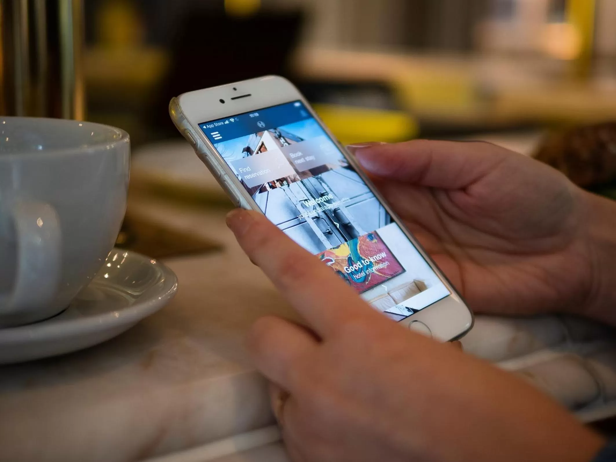 Continental breakfast in Hotel Lundia