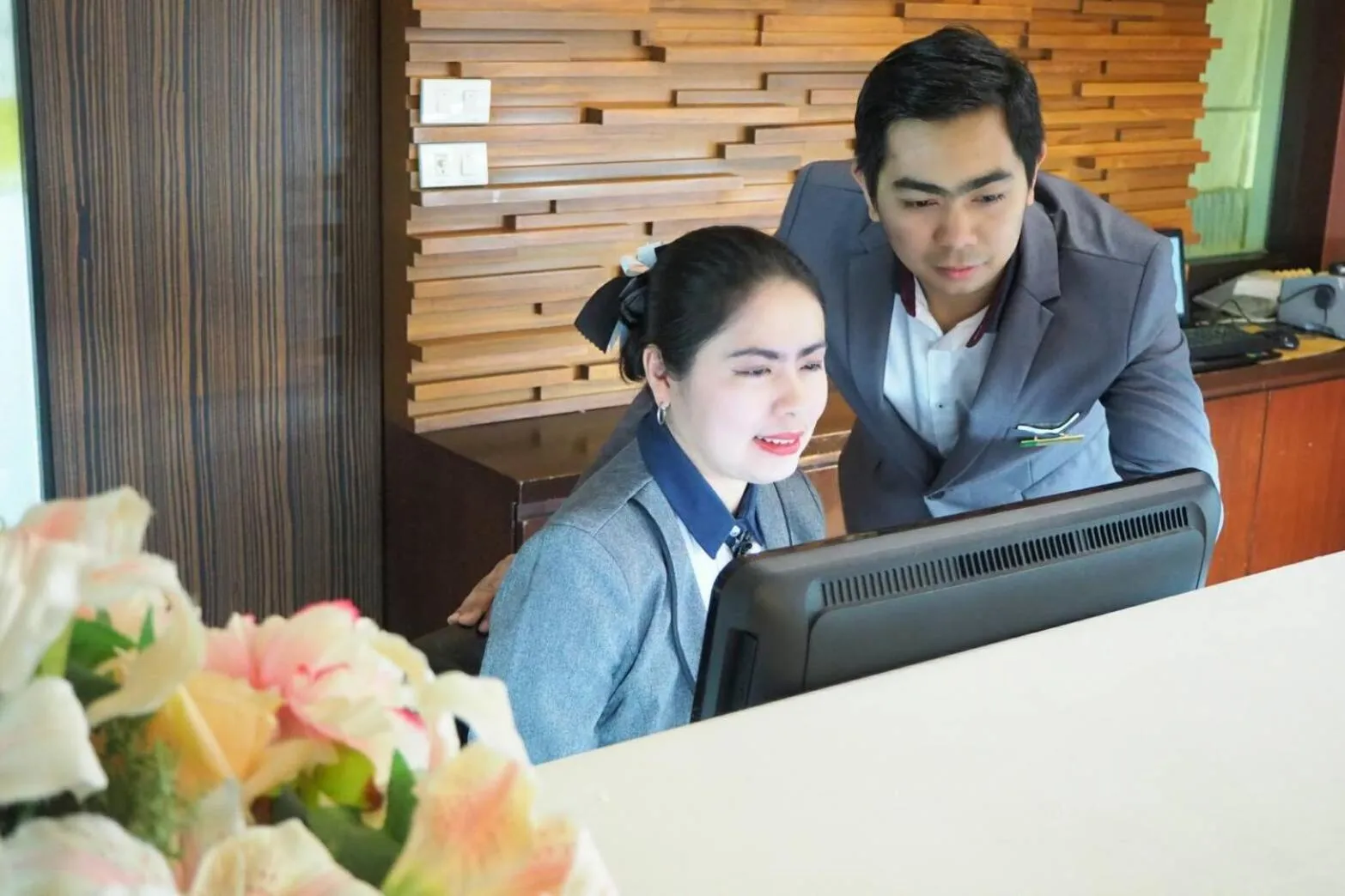 Lobby or reception in Happyland Mansion