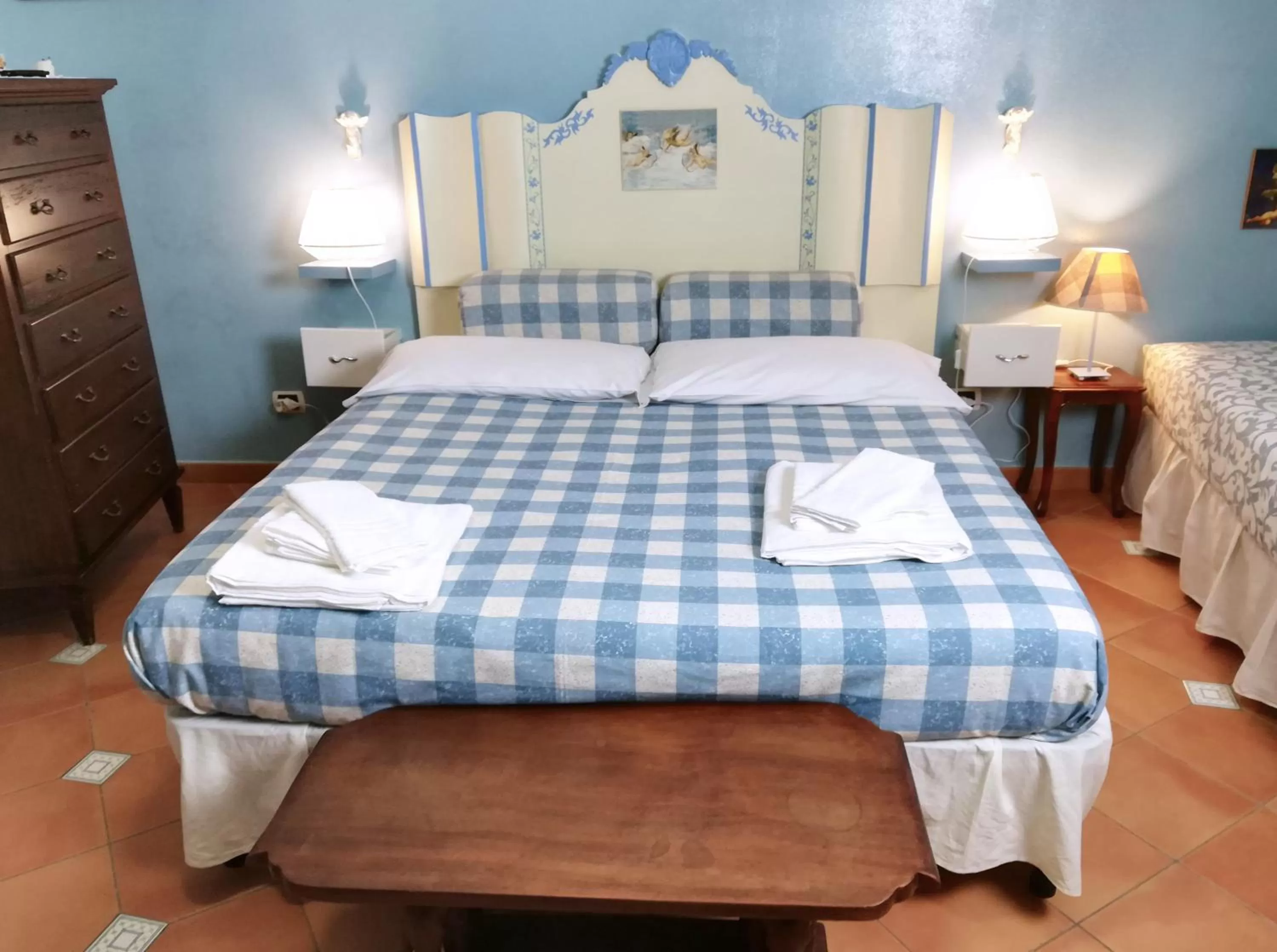 Bed in Vittorio Emanuele Rooms di Prinzi
