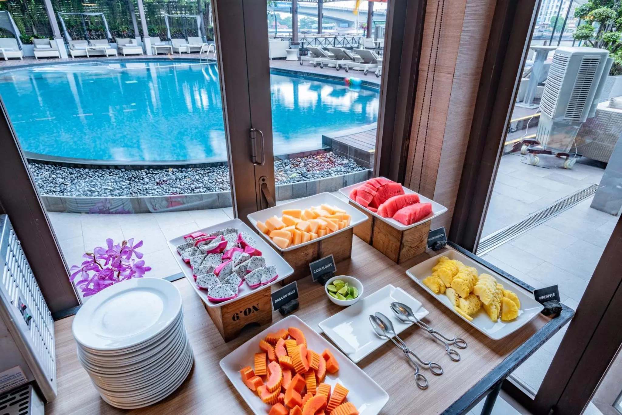 Food in Riva Surya Bangkok