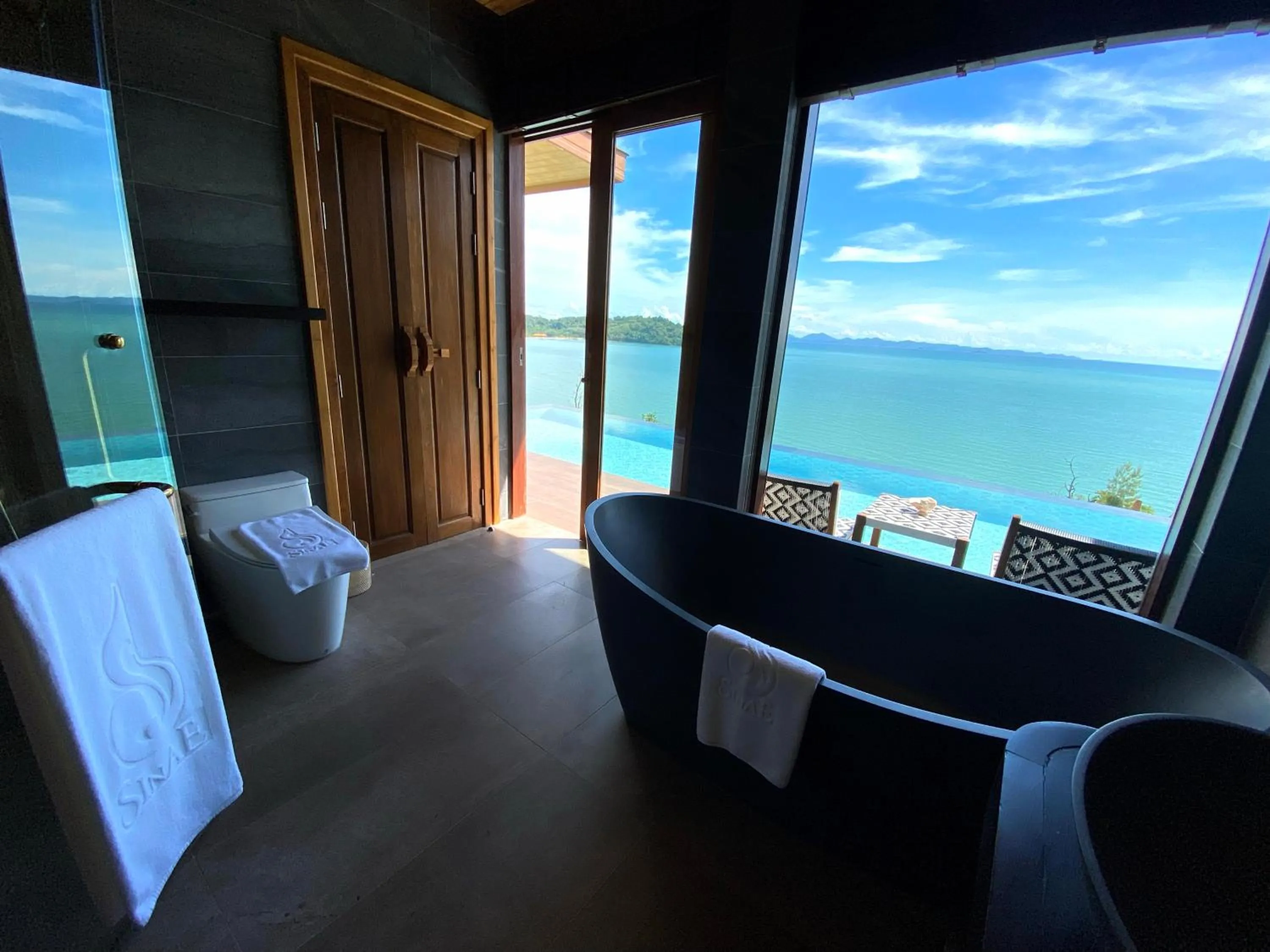 Bathroom in SINAE Phuket Luxury Hotel