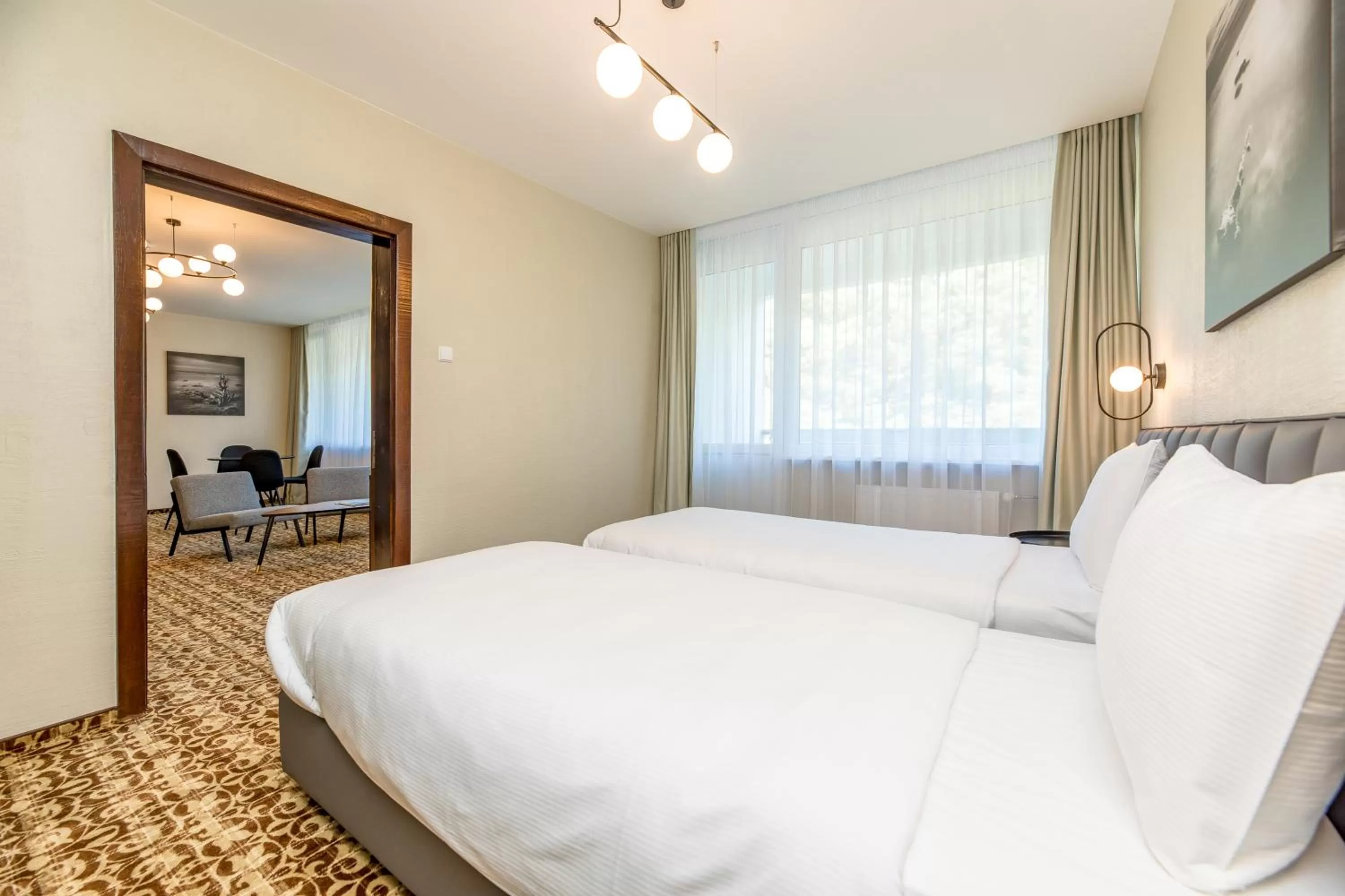 Bedroom, Bed in Žilvinas Hotel