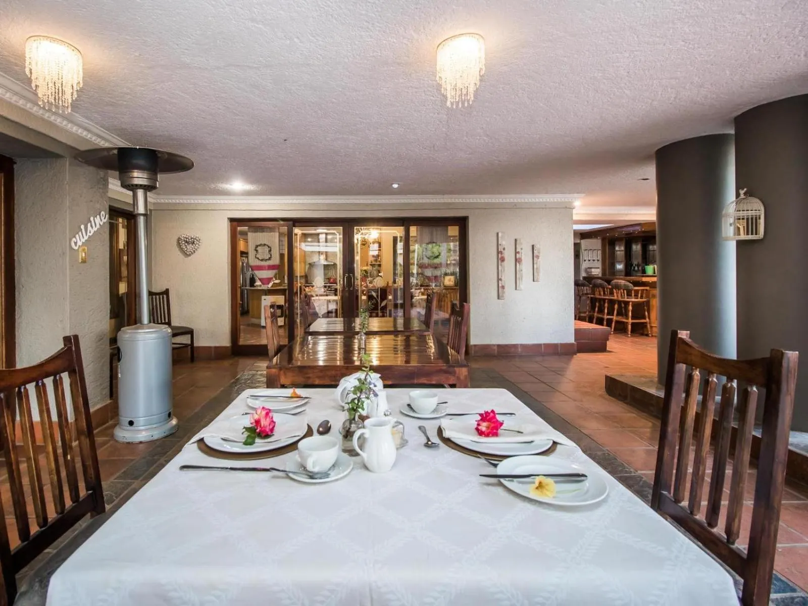 Dining area in Villa Amor