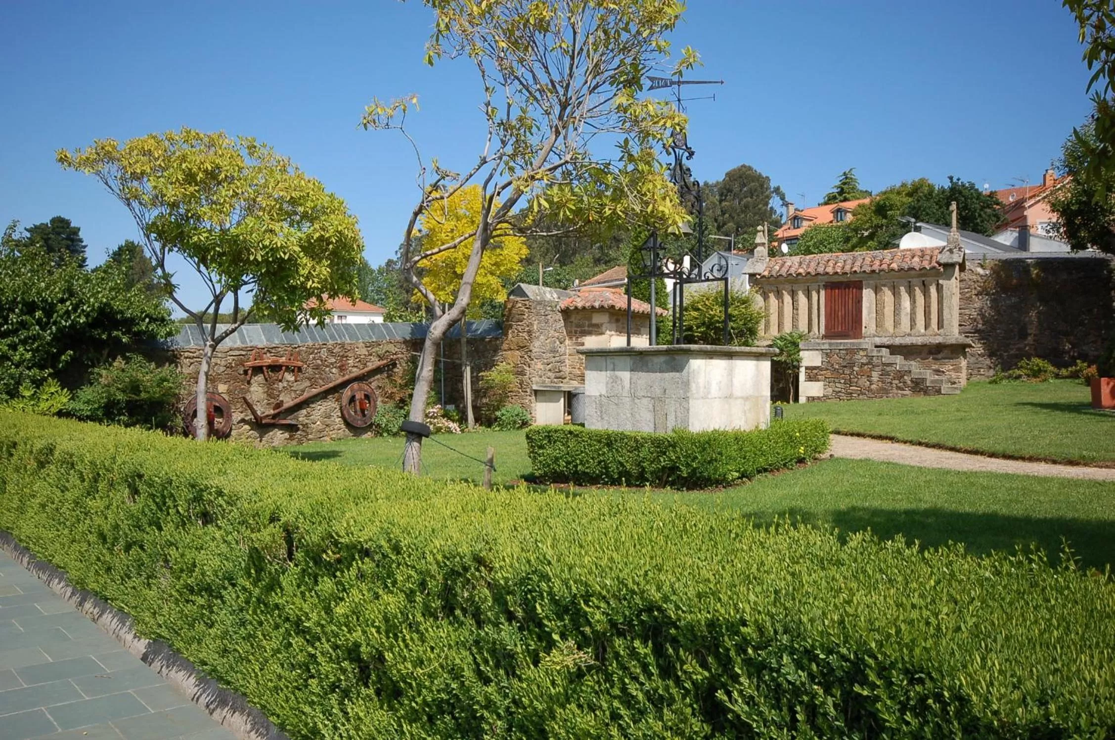 Garden in Pazo do Rio