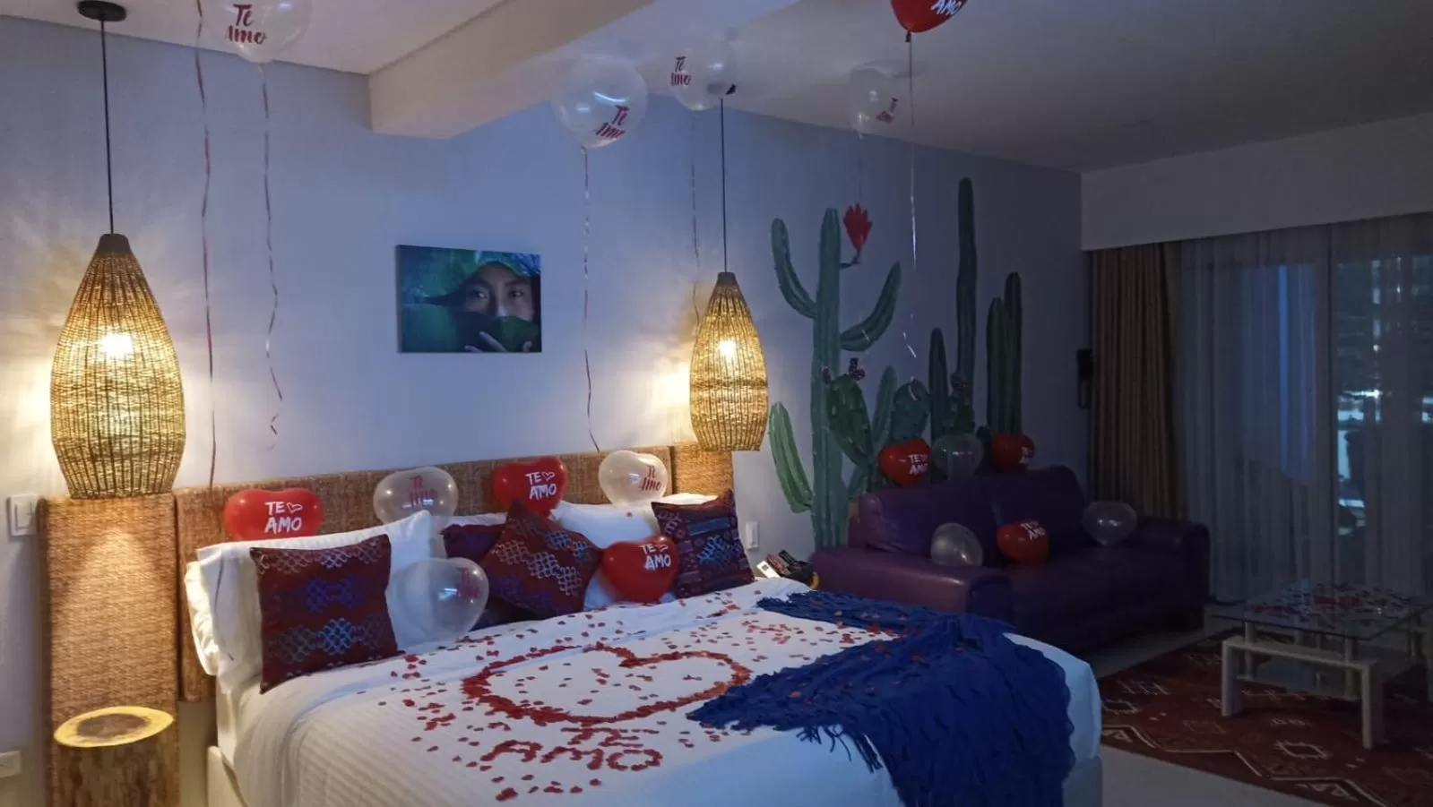 Bed in Hotel Boutique Casa chunuu Santa Marta