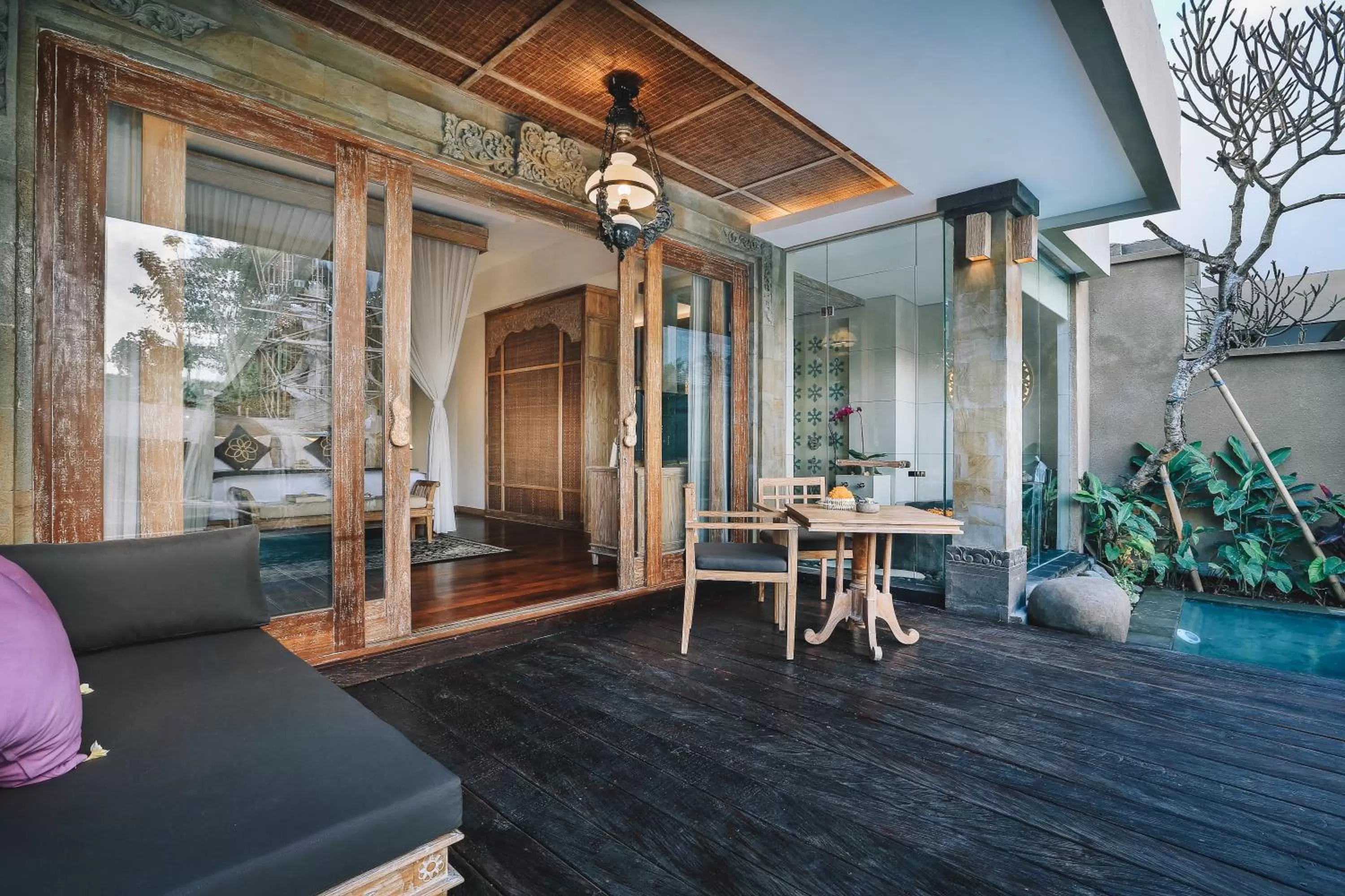 Balcony/Terrace in Kuwarasan A Pramana Experience