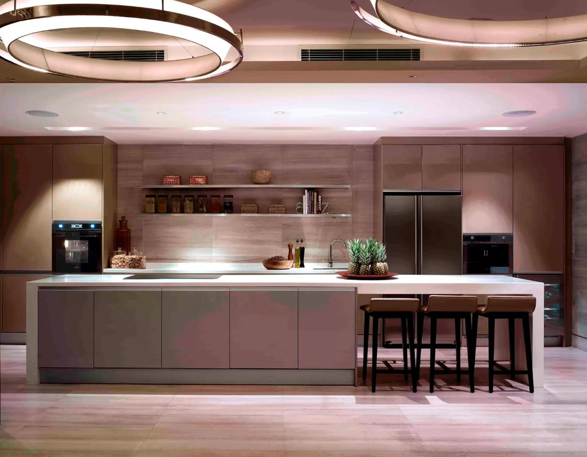 Kitchen or kitchenette in New World Makati Hotel, Manila