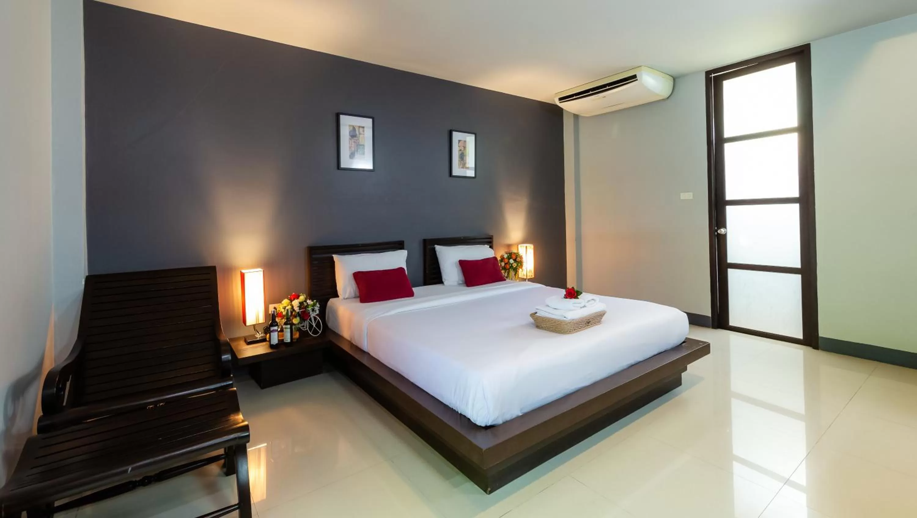 Bed in The RiverKwai Bridge Resort