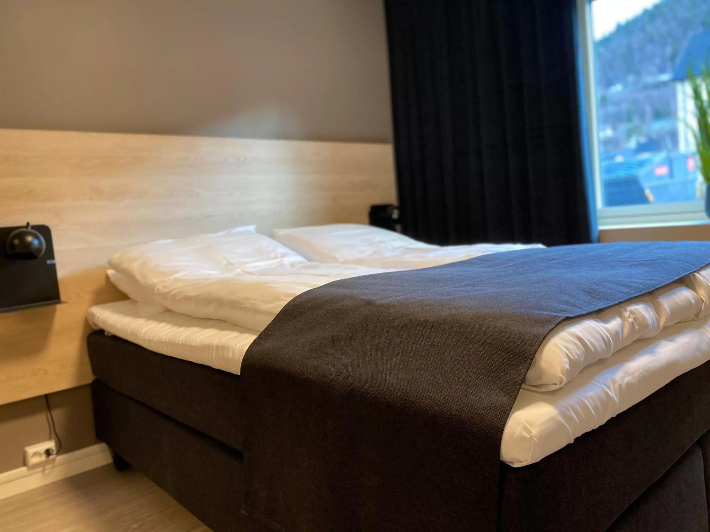 Bed in Mosjøen Hotel