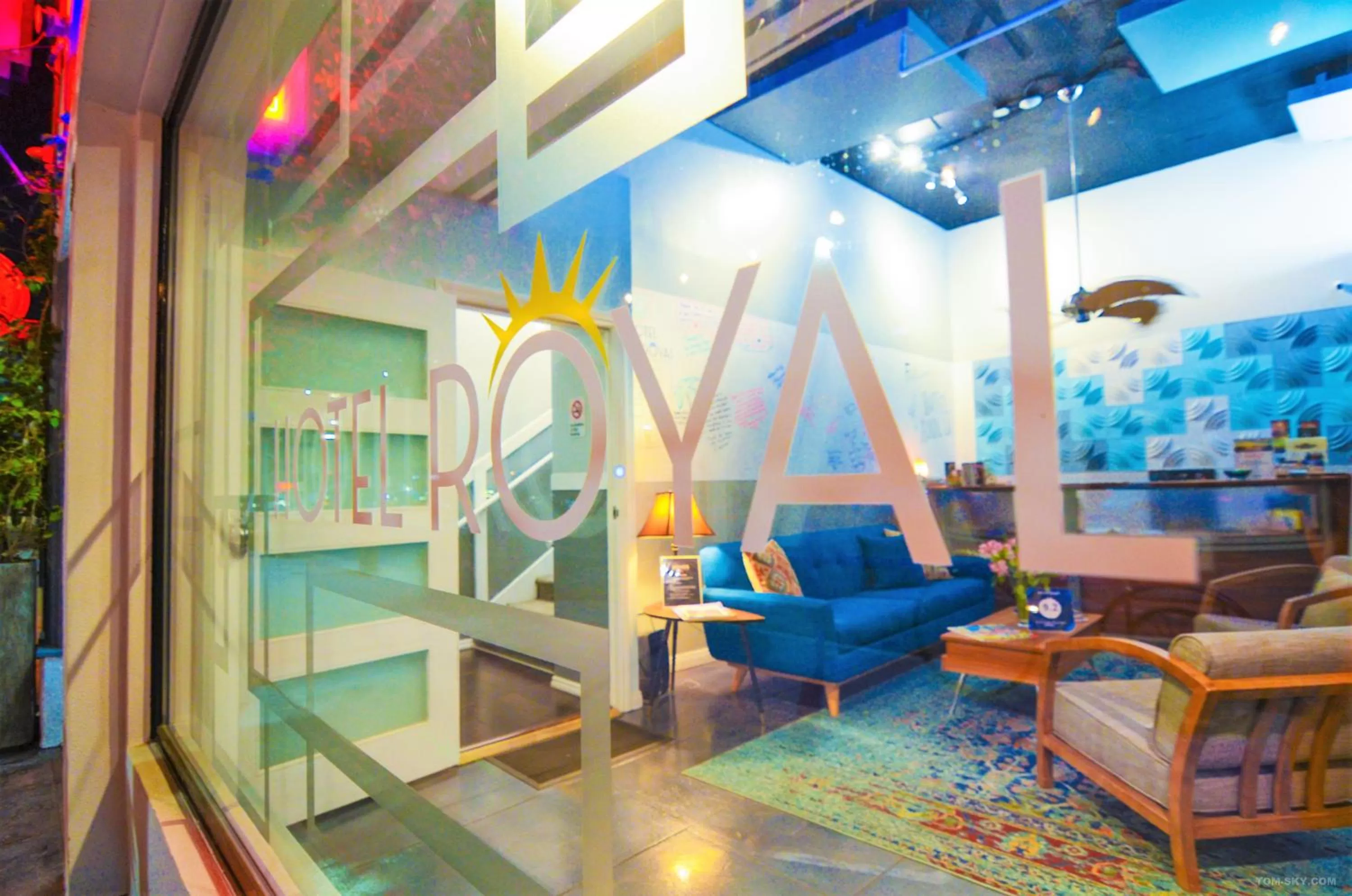 Facade/entrance in Hotel Royal