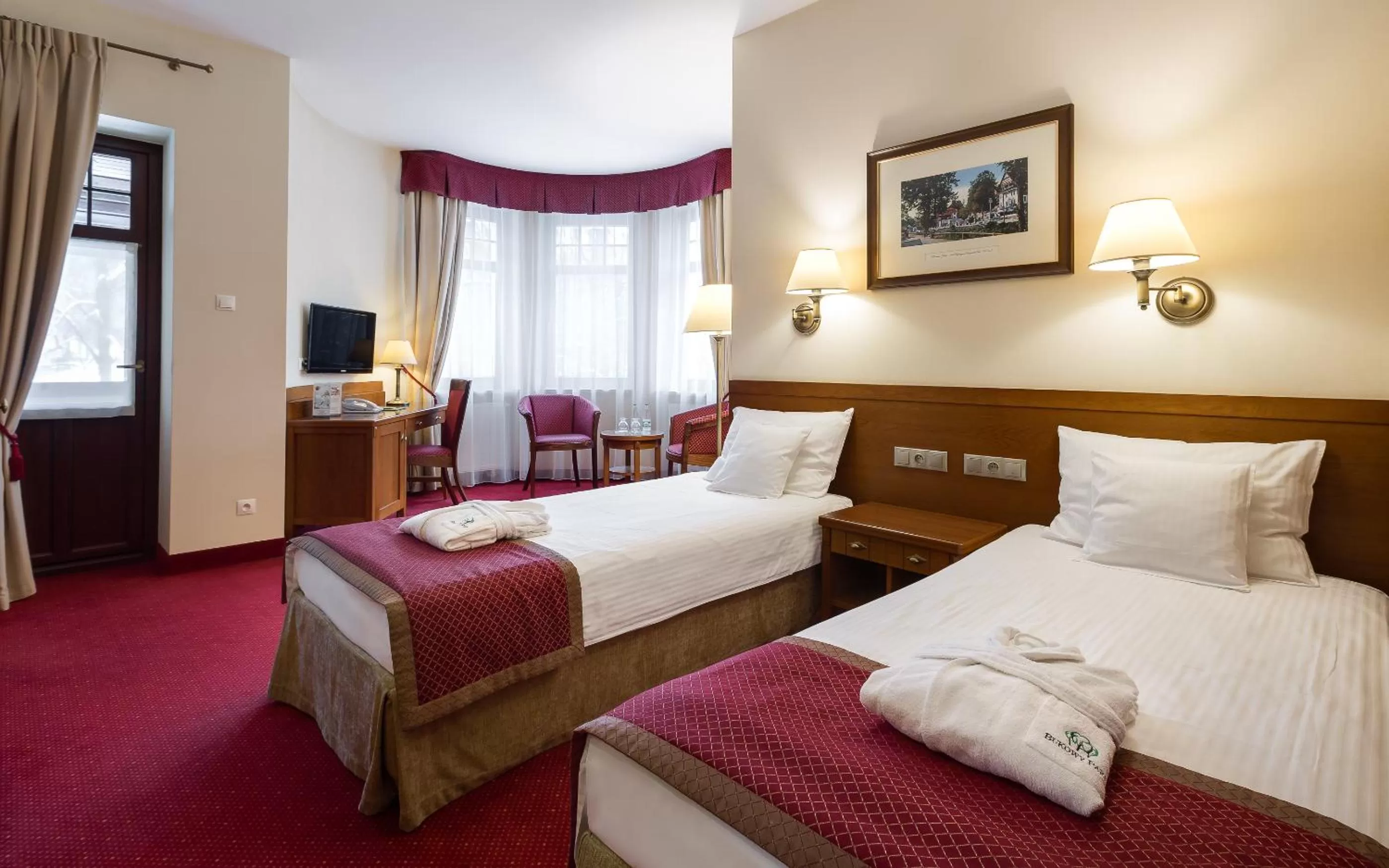 Photo of the whole room, Bed in Bukowy Park Hotel Medical SPA