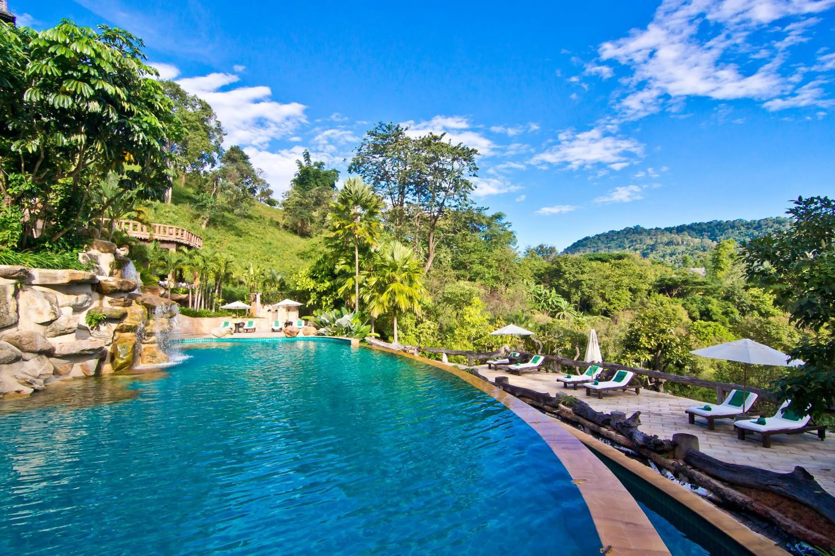 Swimming pool in Panviman Chiang Mai Spa Resort